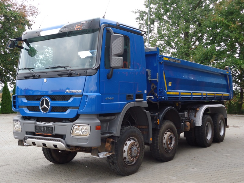 Mb Actros X Euro Wywrotka Tr Jstronna Truckport