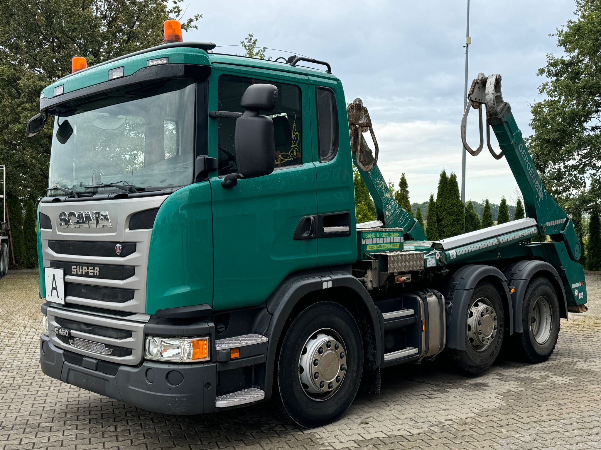 SCANIA G450 6X2/4 BRAMOWIEC GERGEN TAK VL ADONIS