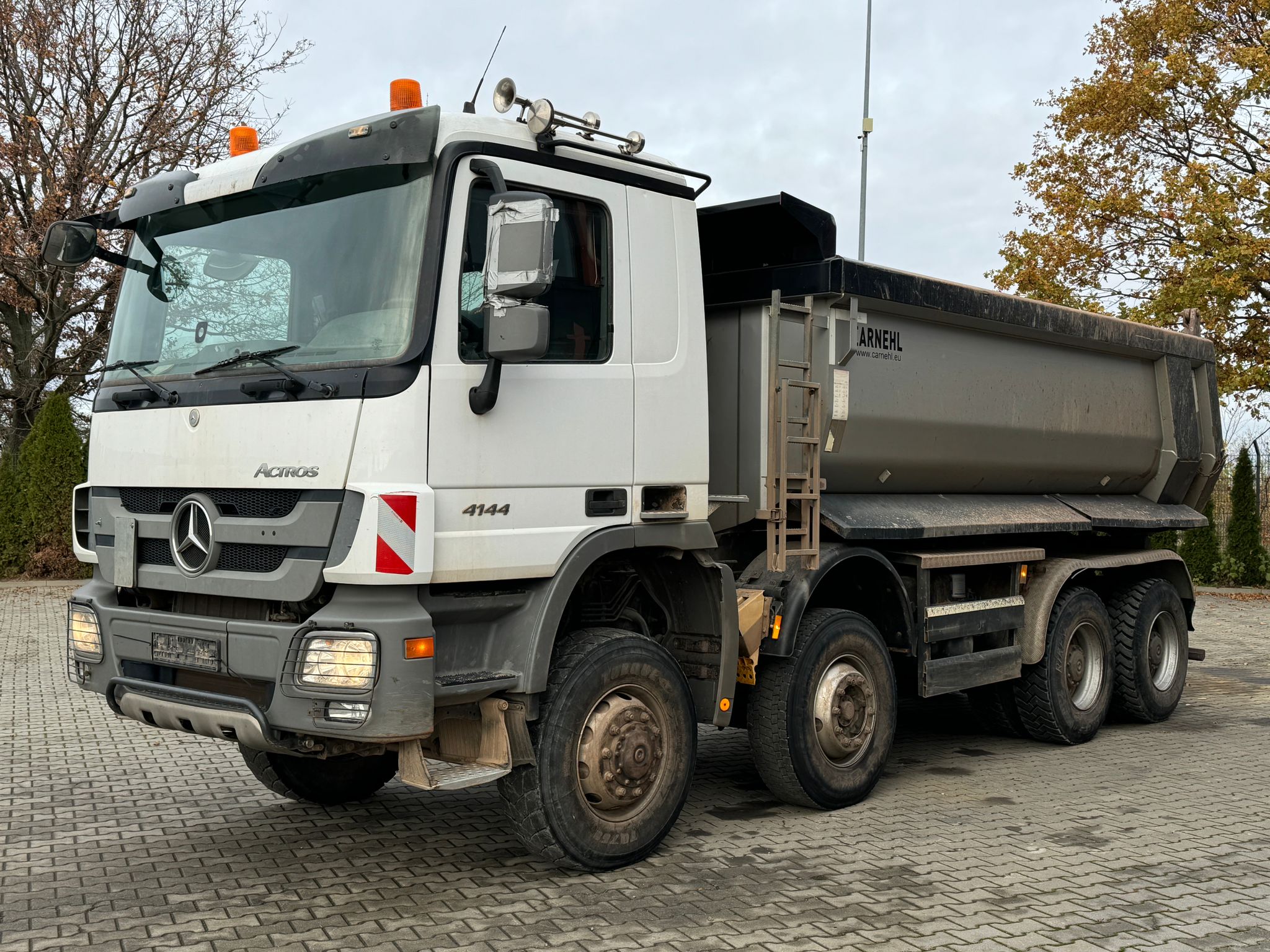 MB ACTROS 4144 8x6 EURO5 WYWROTKA