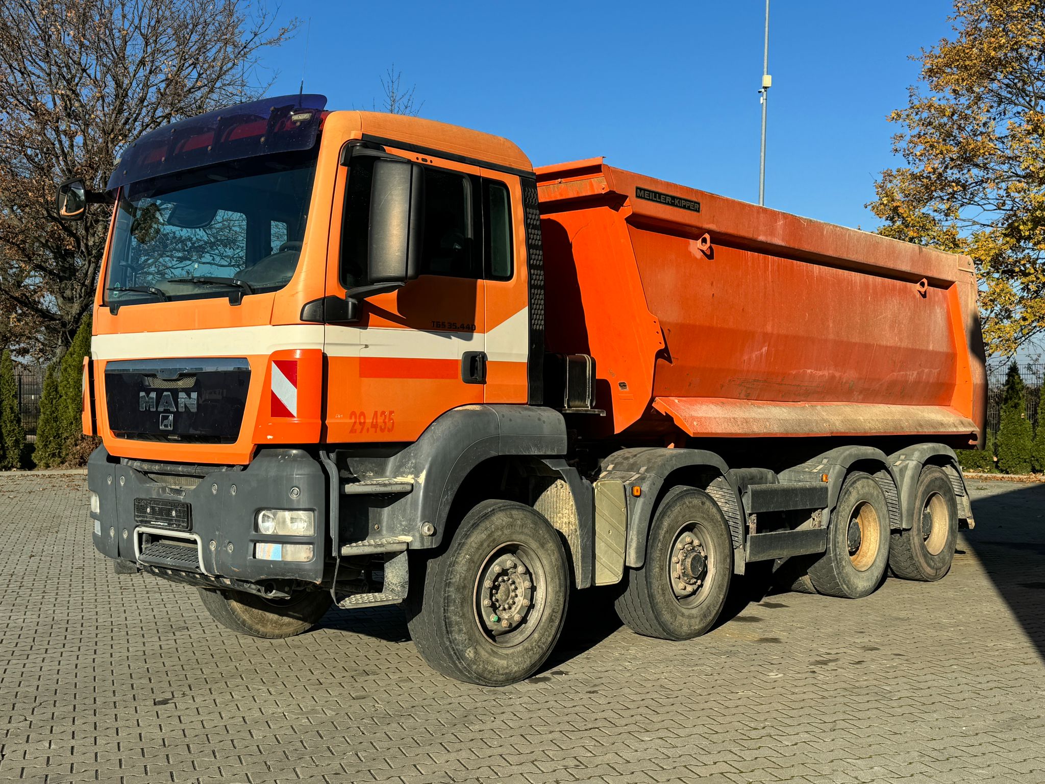 MAN TGS 35.440 8x6 EURO5 WYWROTKA HYDRODRIVE