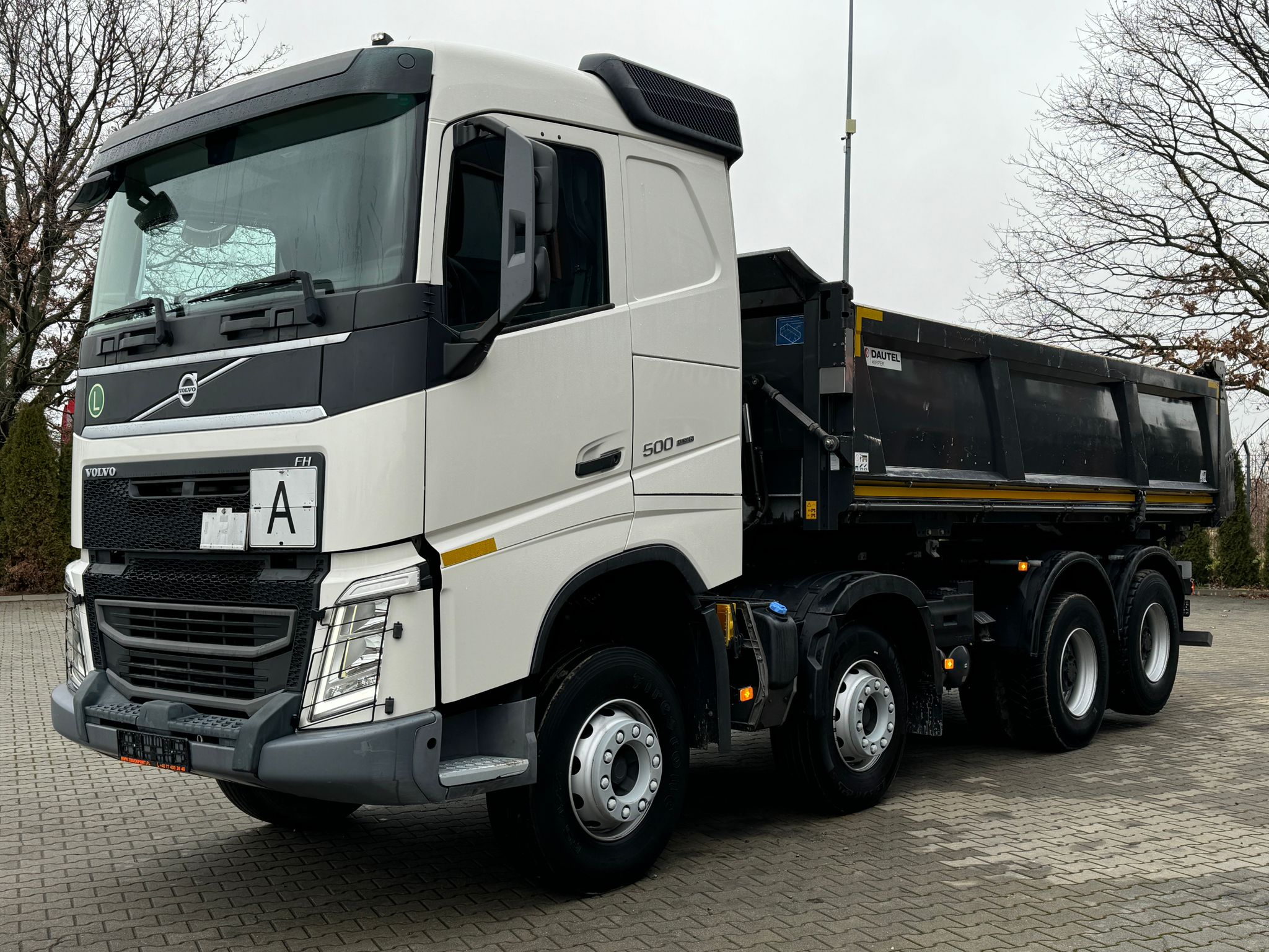 VOLVO FH500 8x4 EURO6|WYWROTKA TRÓJSTRONNA Z BORDMATIKIEM