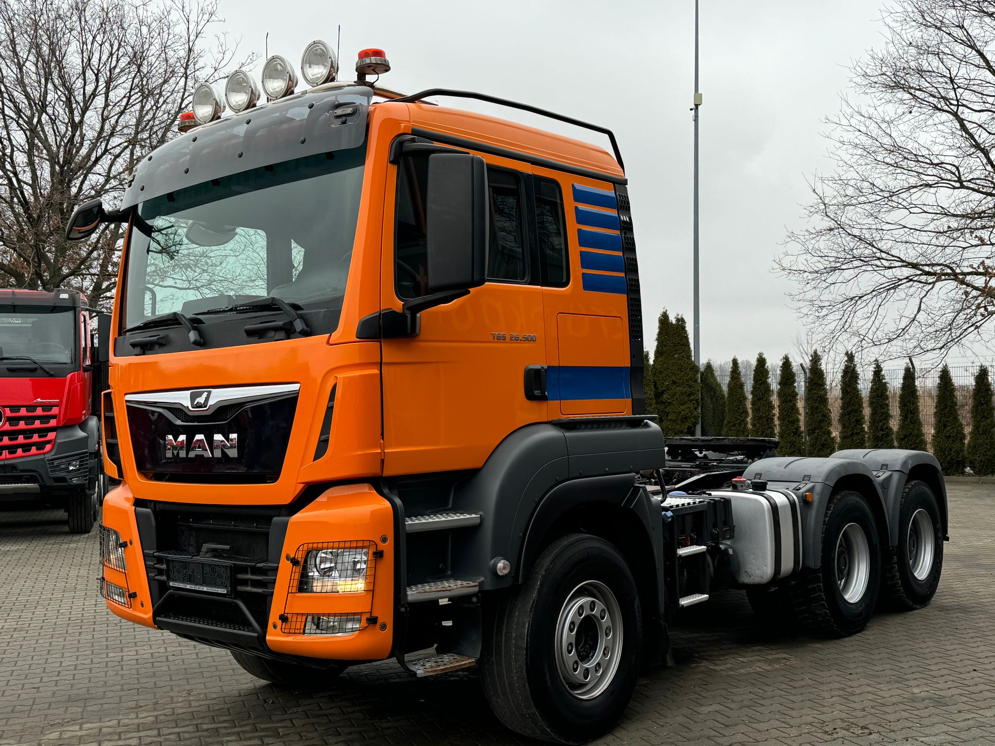 MAN TGS 26.500 6x4 BLS EURO6|CIĄGNIK SIODŁOWY Z HYDRAULIKĄ WYWROTU