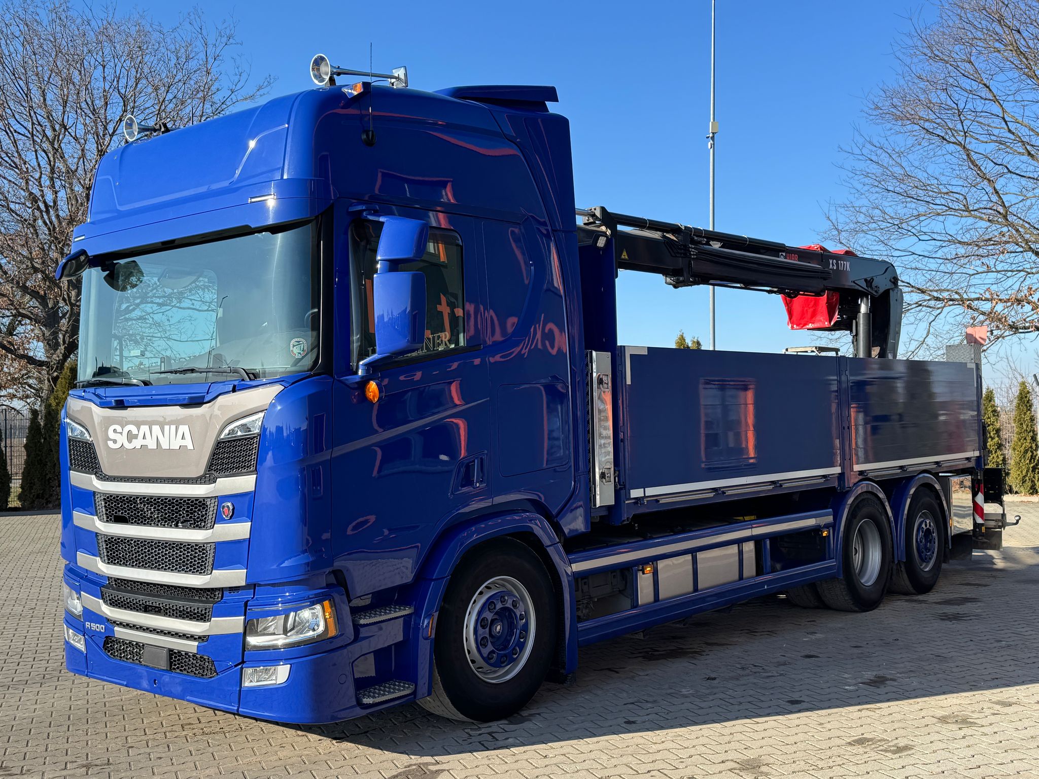 SCANIA R500 6x2 EURO6 SKRZYNIA Z HDS HIAB 177K PRO