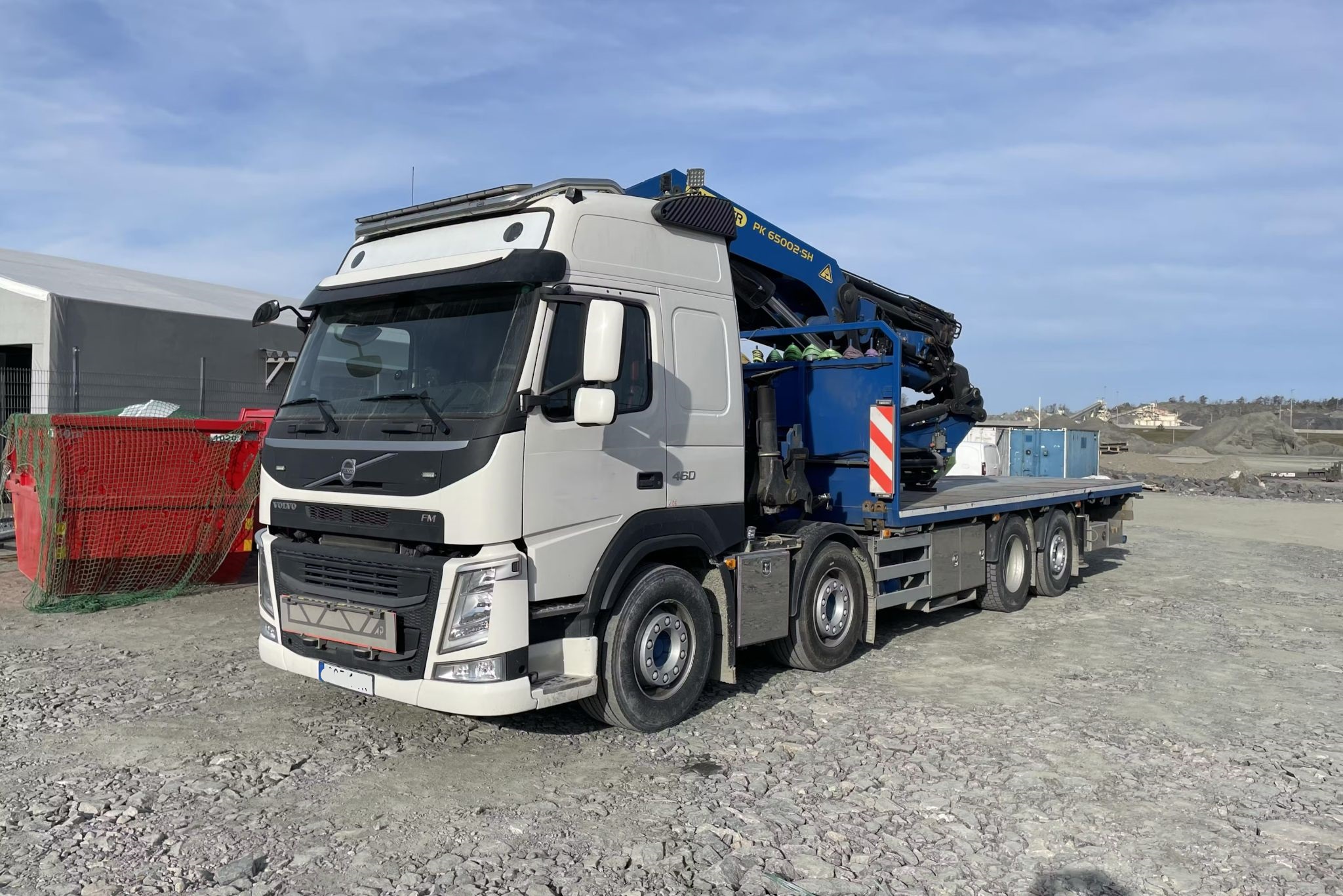 VOLVO FM 460 8x2 EURO6 SKRZYNIA Z HDS PALFINGER PK65002-SH E