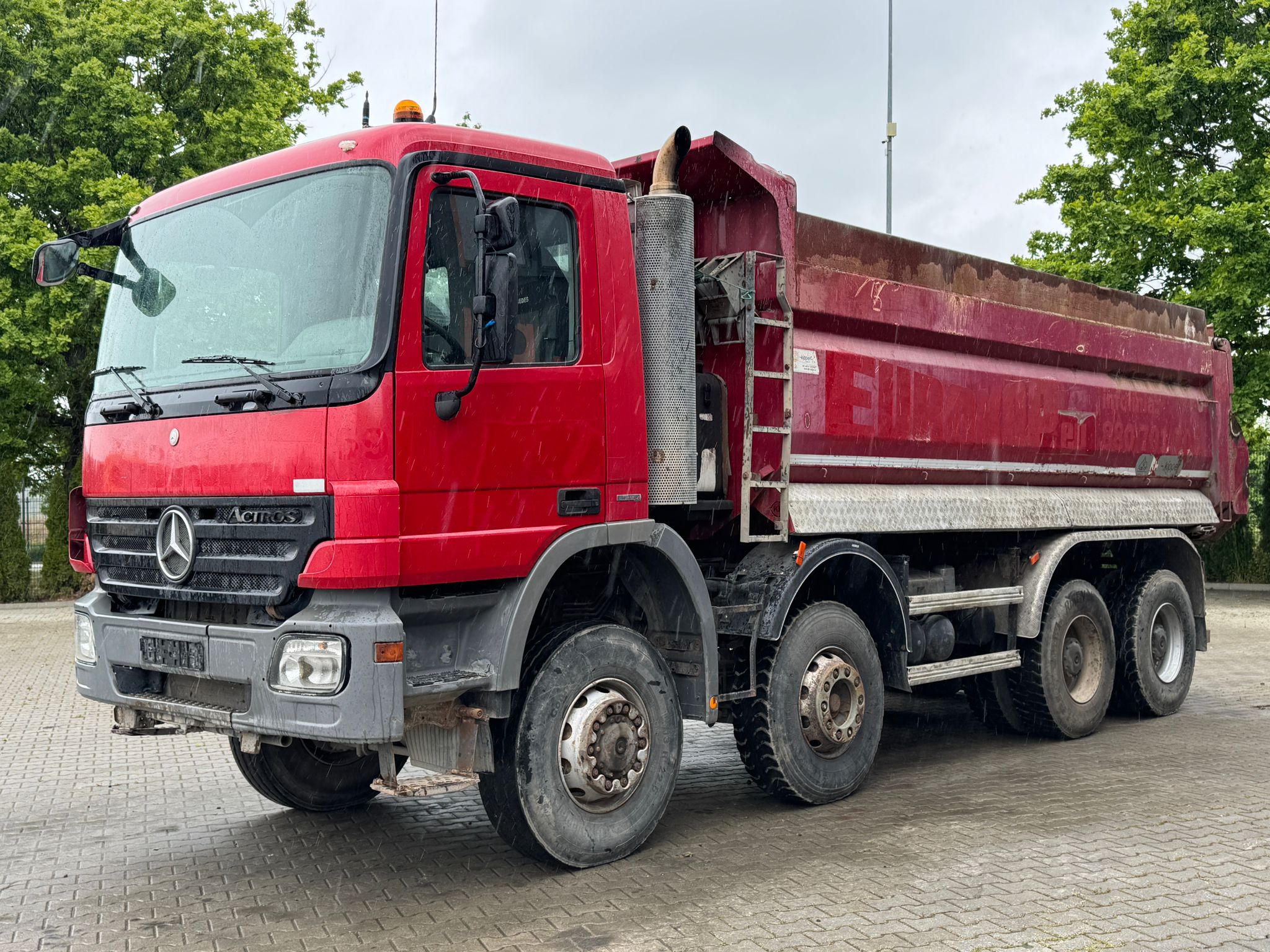 MB ACTROS 4141 8x6 EURO4|WYWROTKA