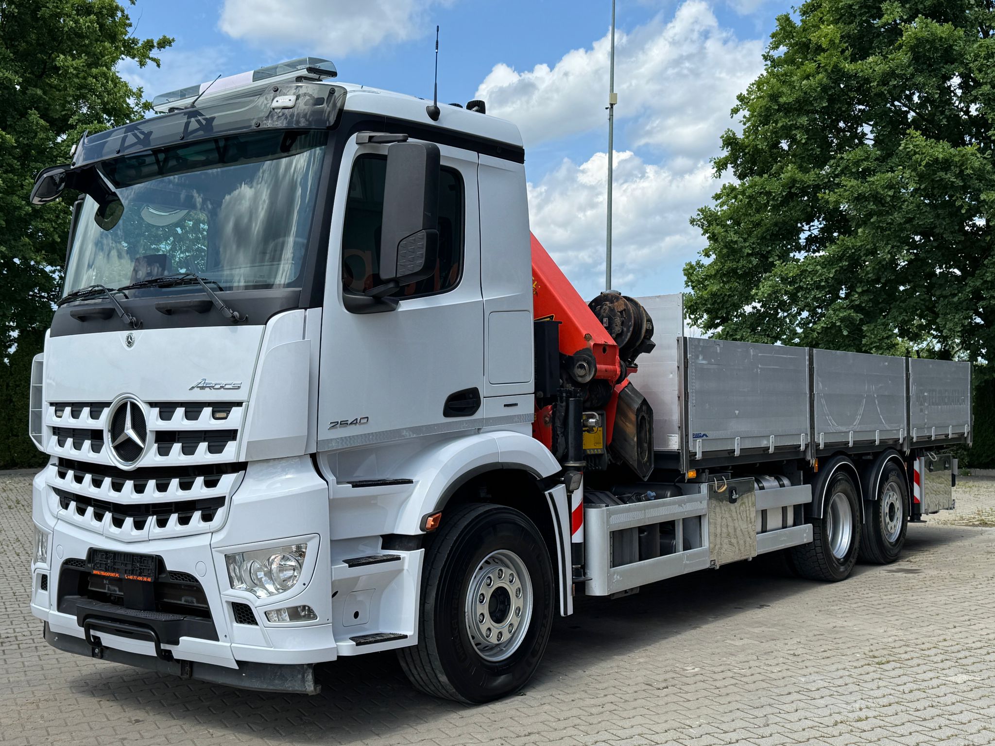 MB AROCS 2640 6x2 EURO6|SKRZYNIA Z HDS PALFINGER PK27002 SH