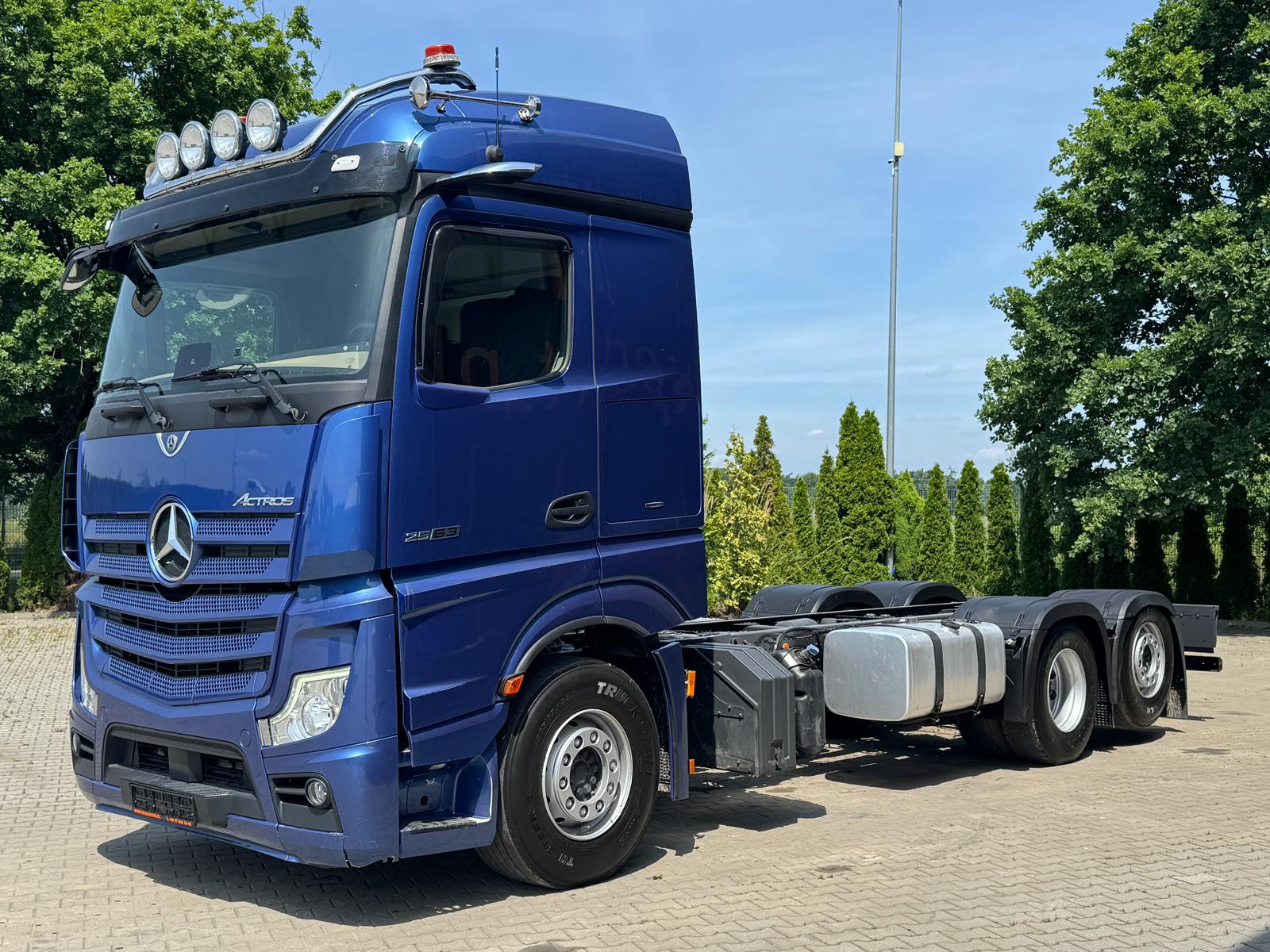 MB ACTROS 2563 6x2 LL EURO6 PODWOZIE 