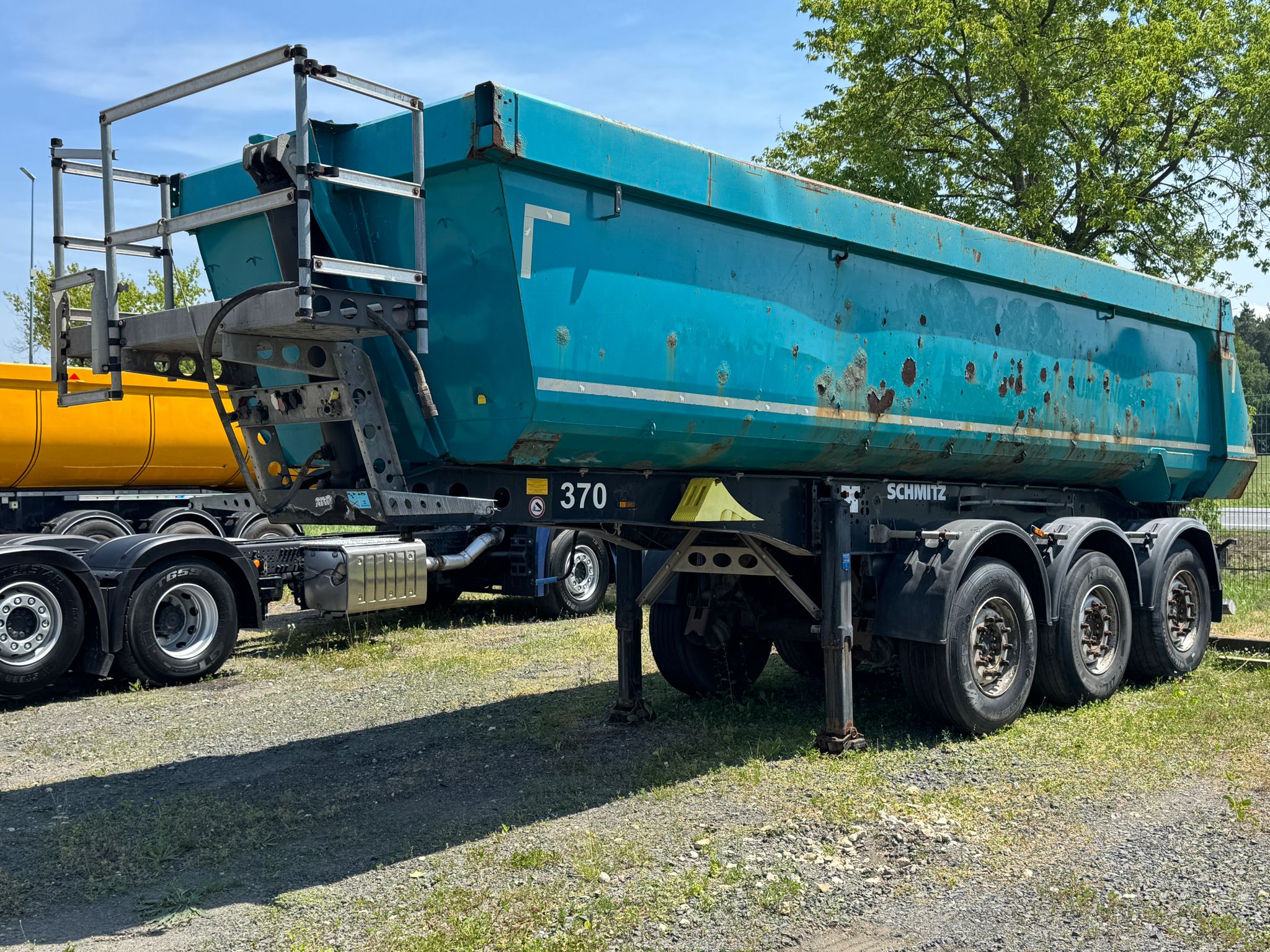 SCHMITZ CARGOBULL SKI 18 SL 7.2 NACZEPA WYWROTKA