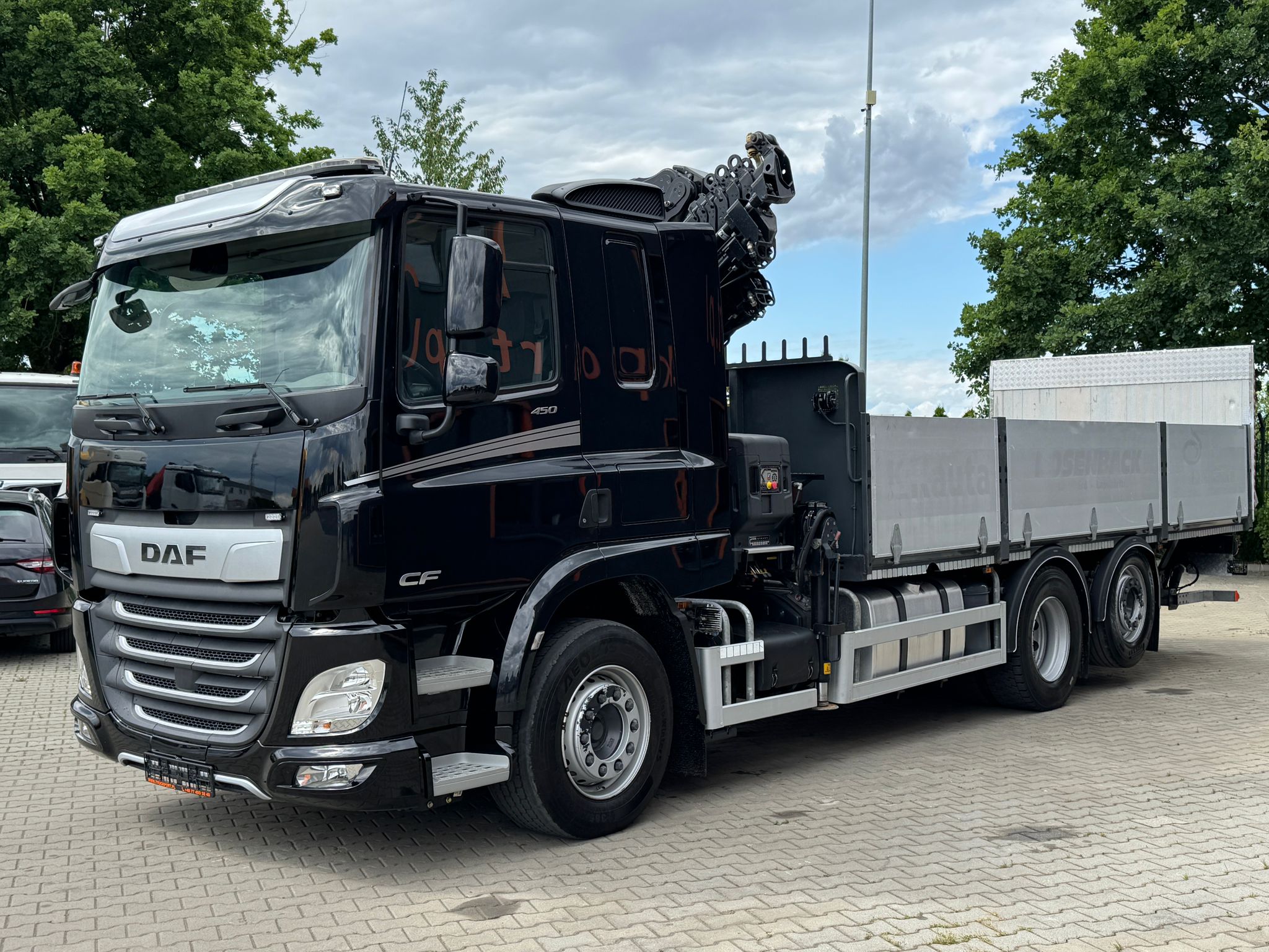 DAF CF 450 FAN 6x2 EURO6|SKRZYNIA Z HDS HIAB X-HIDUO 188 E-6