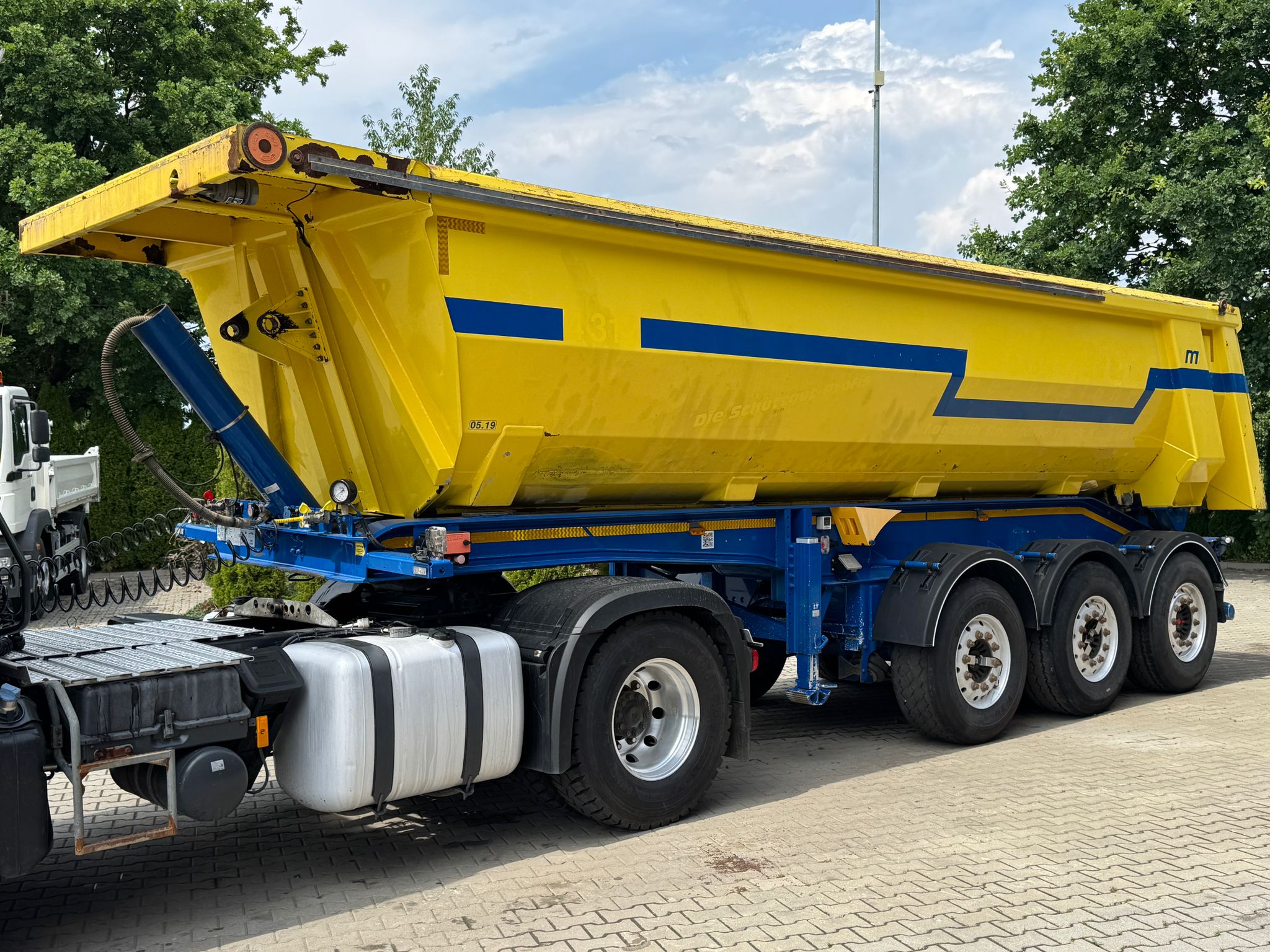 MEIERLING MSK 24 NACZEPA WYWROTKA 27m3