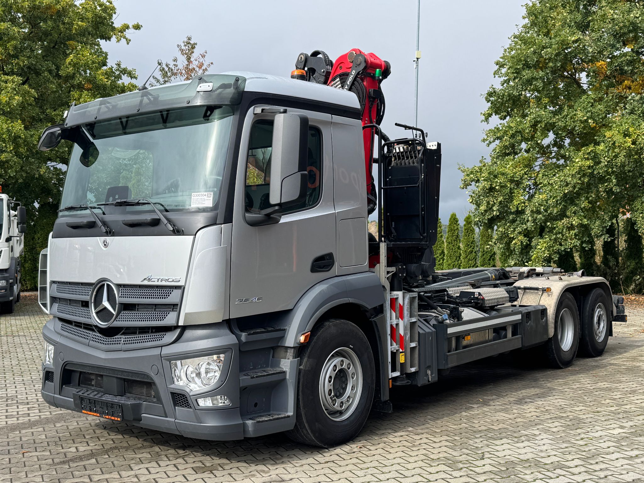 MB ACTROS 2546 6x2 HAKOWIEC Z HDS PALFINGER 