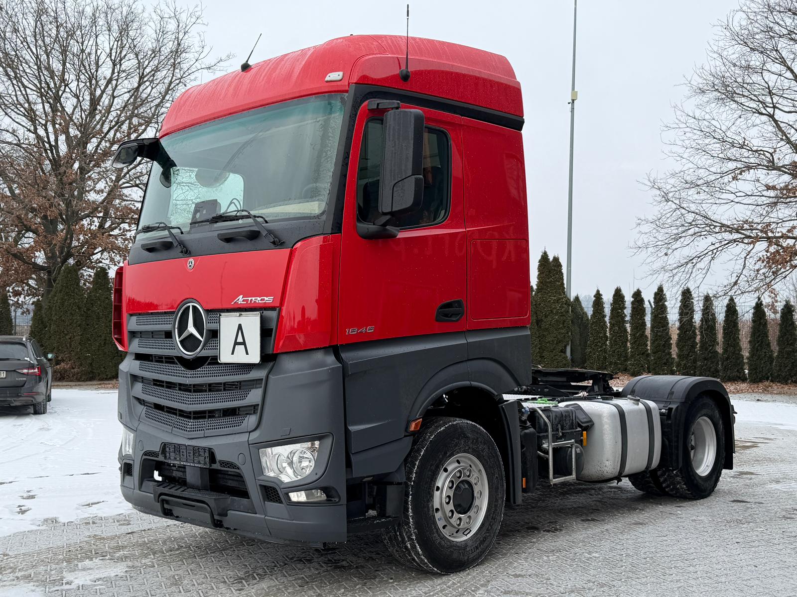 MB ACTROS 1846 4x4HAD EURO6|CIĄGNIK SIODŁOWY Z HYDRAULIKĄ WYWROTU