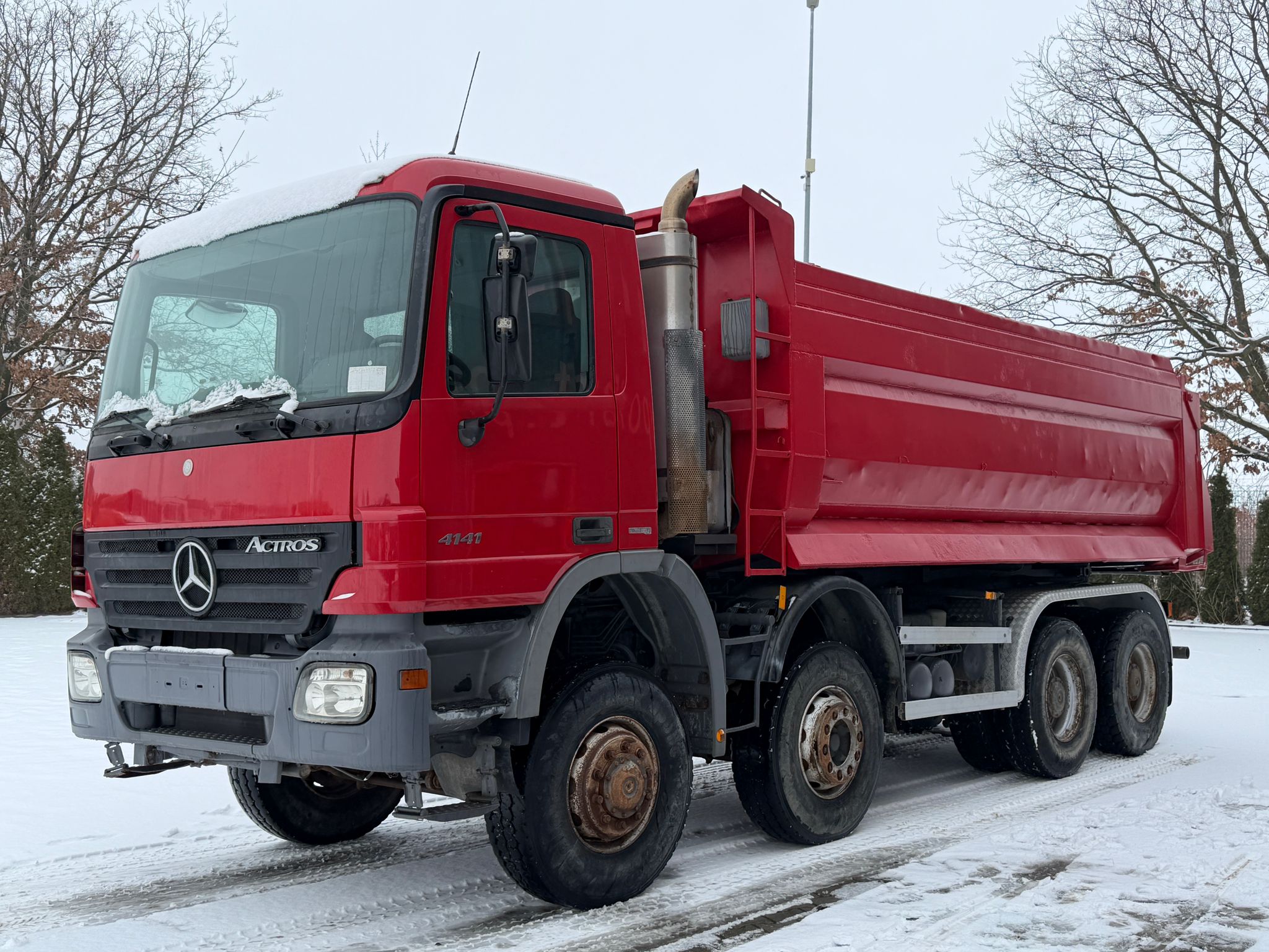 MB ACTROS 4141 8x6 EURO4 WYWROTKA
