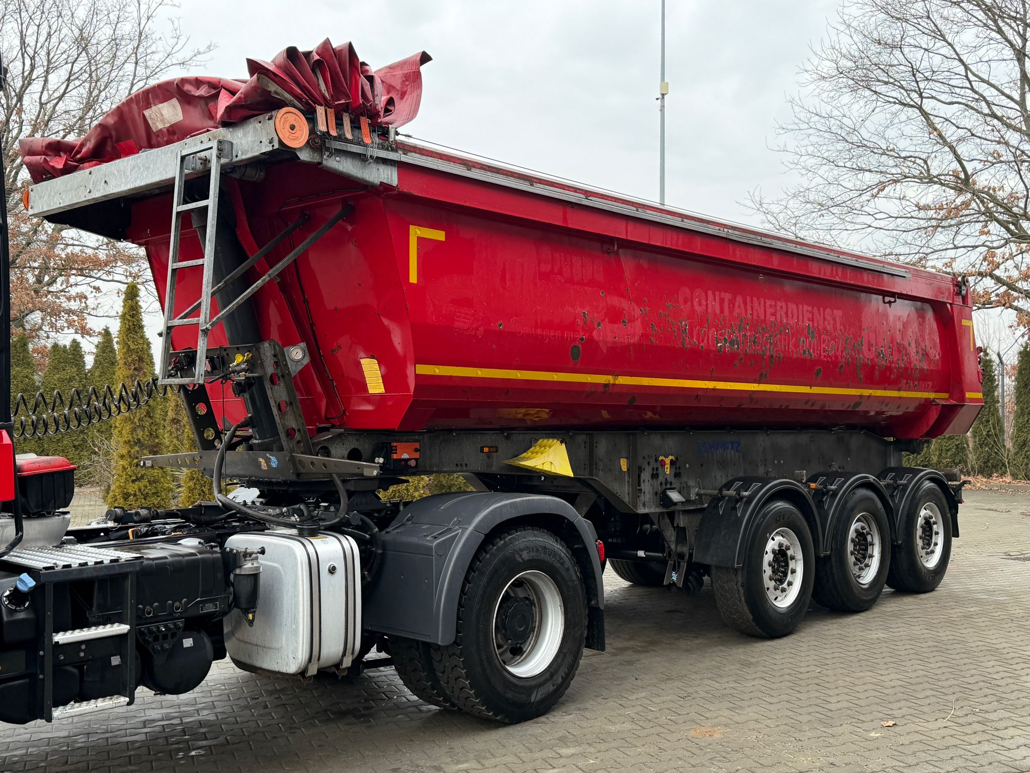 SCHMITZ CARGOBULL GOTHA SKI 24 SL 7.2 NACZEPA WYWROTKA
