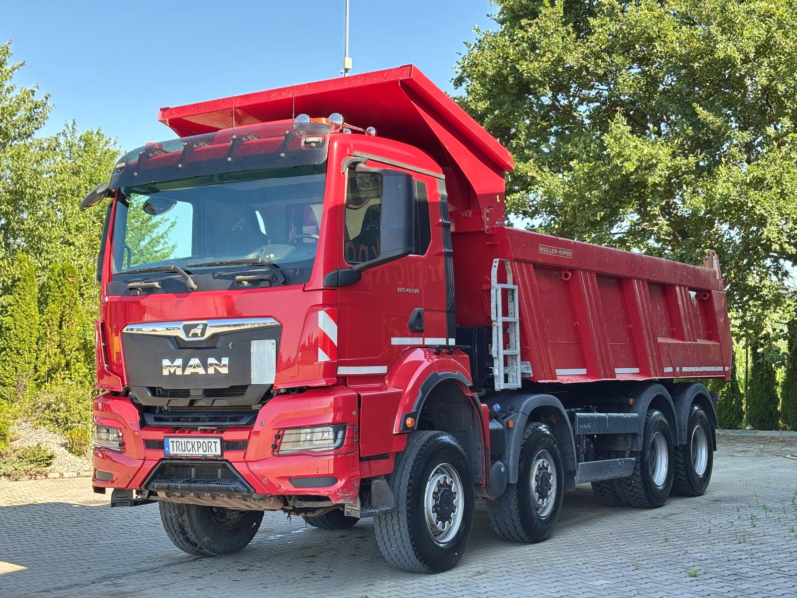MAN TGS 41.510 8x6 EURO6|WYWROTKA