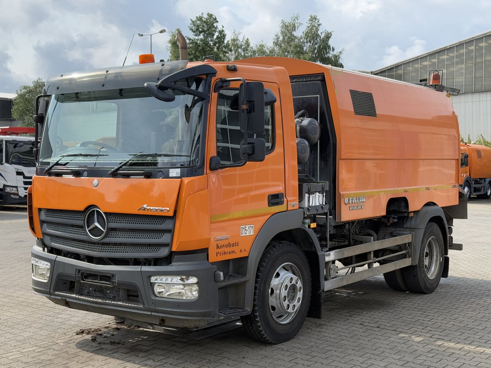 MB ATEGO 1323 4x2 EURO6|ZAMIATARKA ULICZNA FAUN Viajet 6R/H