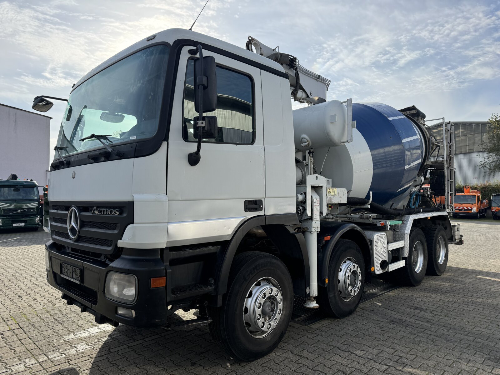 MB ACTROS 3241 8x4 EURO3 POMPA DO BETONU PUTZMEISTER TMM 21