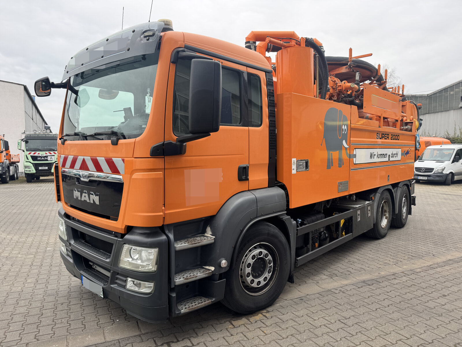 MAN TGS 26.480 6x2 EURO5|WUKO WIEDEMANN SUPER 2000 