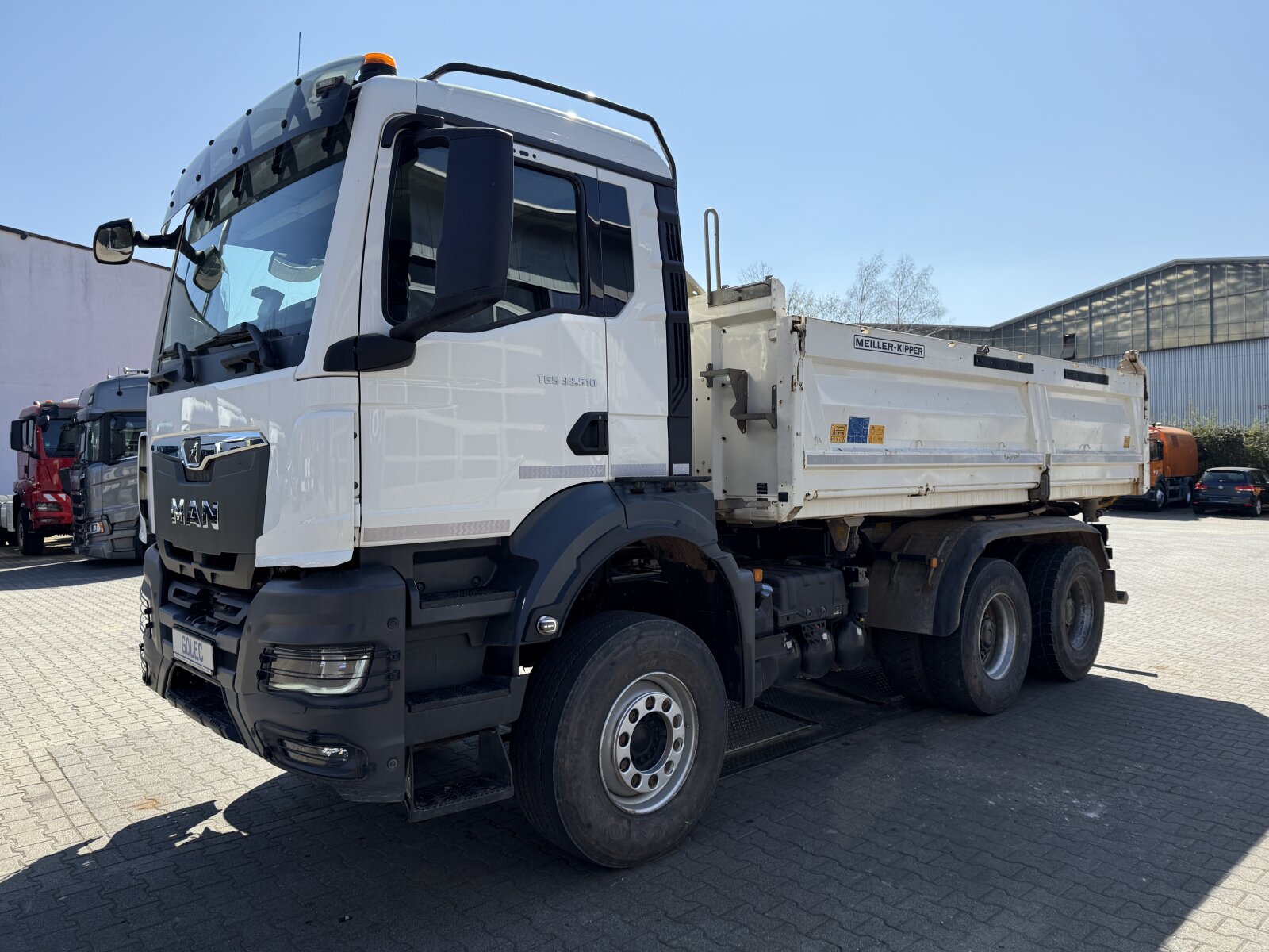 MAN TGS 33.510 6x4 EURO6 WYWROTKA TRÓJSTRONNA Z BORDMATIKIEM