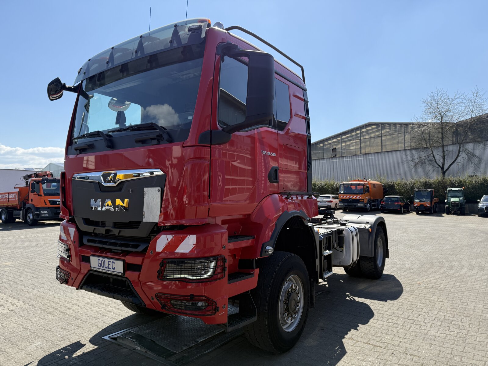 MAN TGS 18.510 4x4 BL EURO6 CIĄGNIK SIODŁOWY Z HYDRAULIKĄ WYWROTU