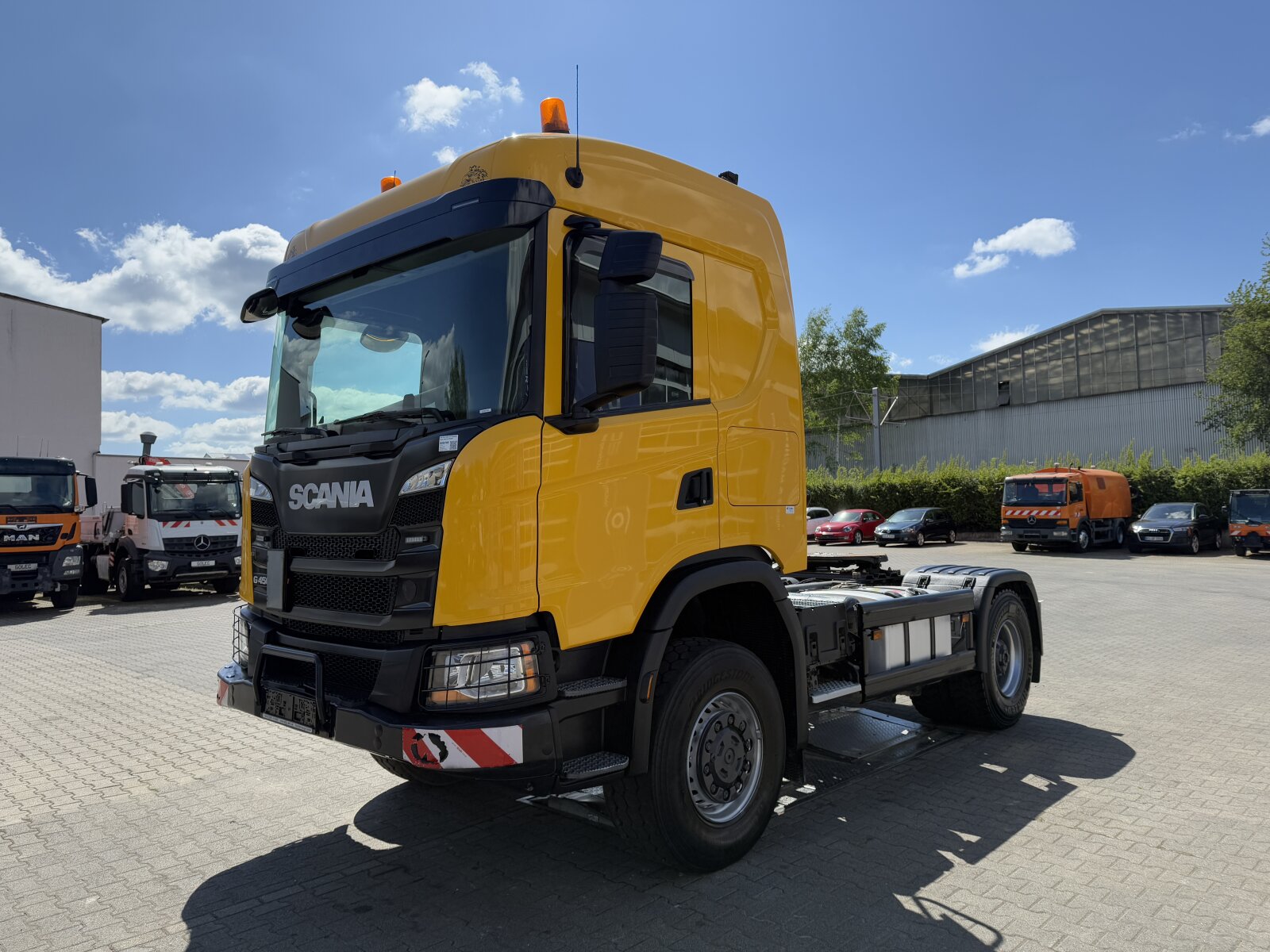 SCANIA G450 XT 4x4 EURO6 CIĄGNIK SIODŁOWY Z HYDRAULIKĄ WYWROTU