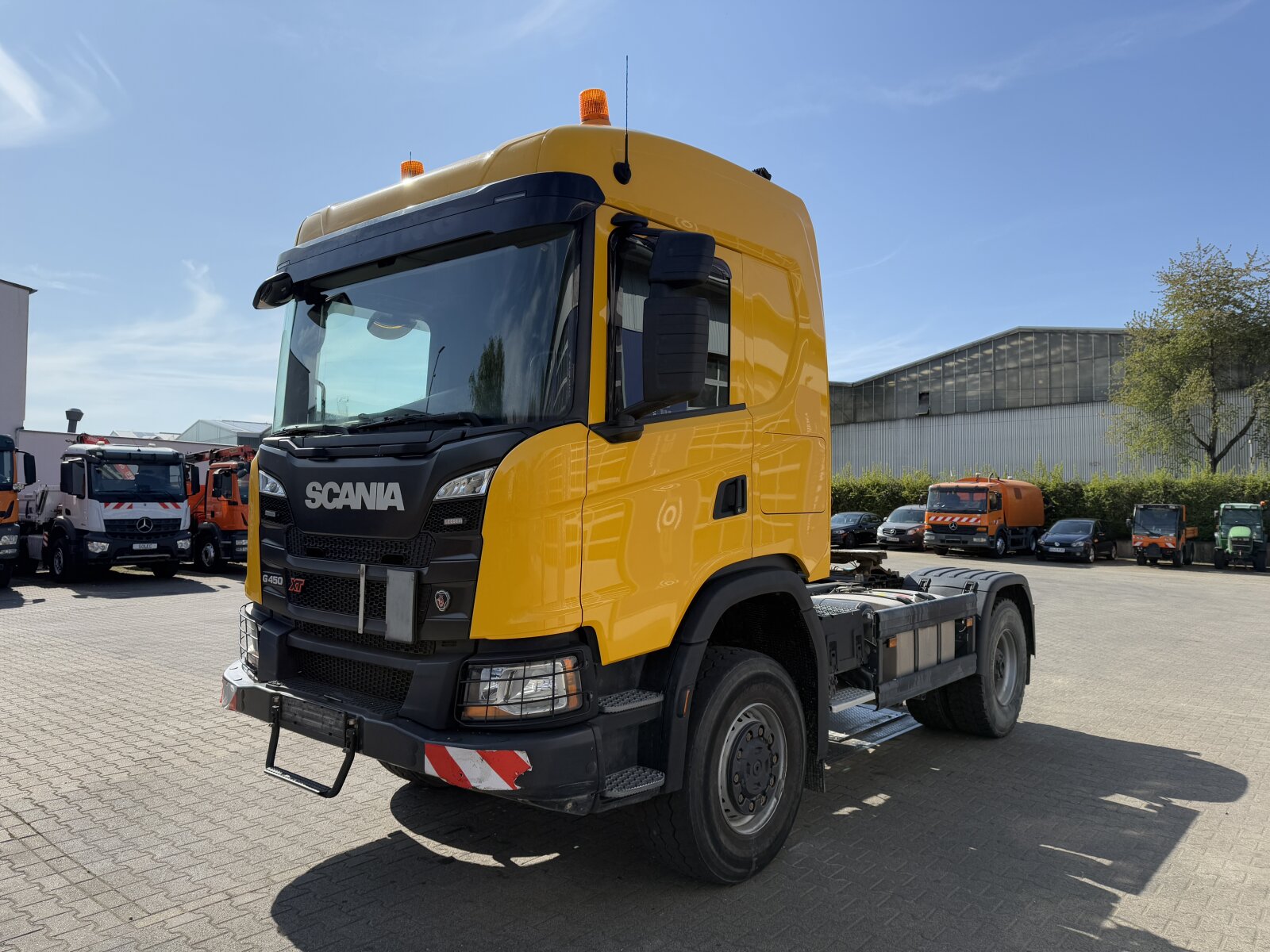 SCANIA G450 XT 4x4 EURO6 CIĄGNIK SIODŁOWY Z HYDRAULIKĄ WYWROTU