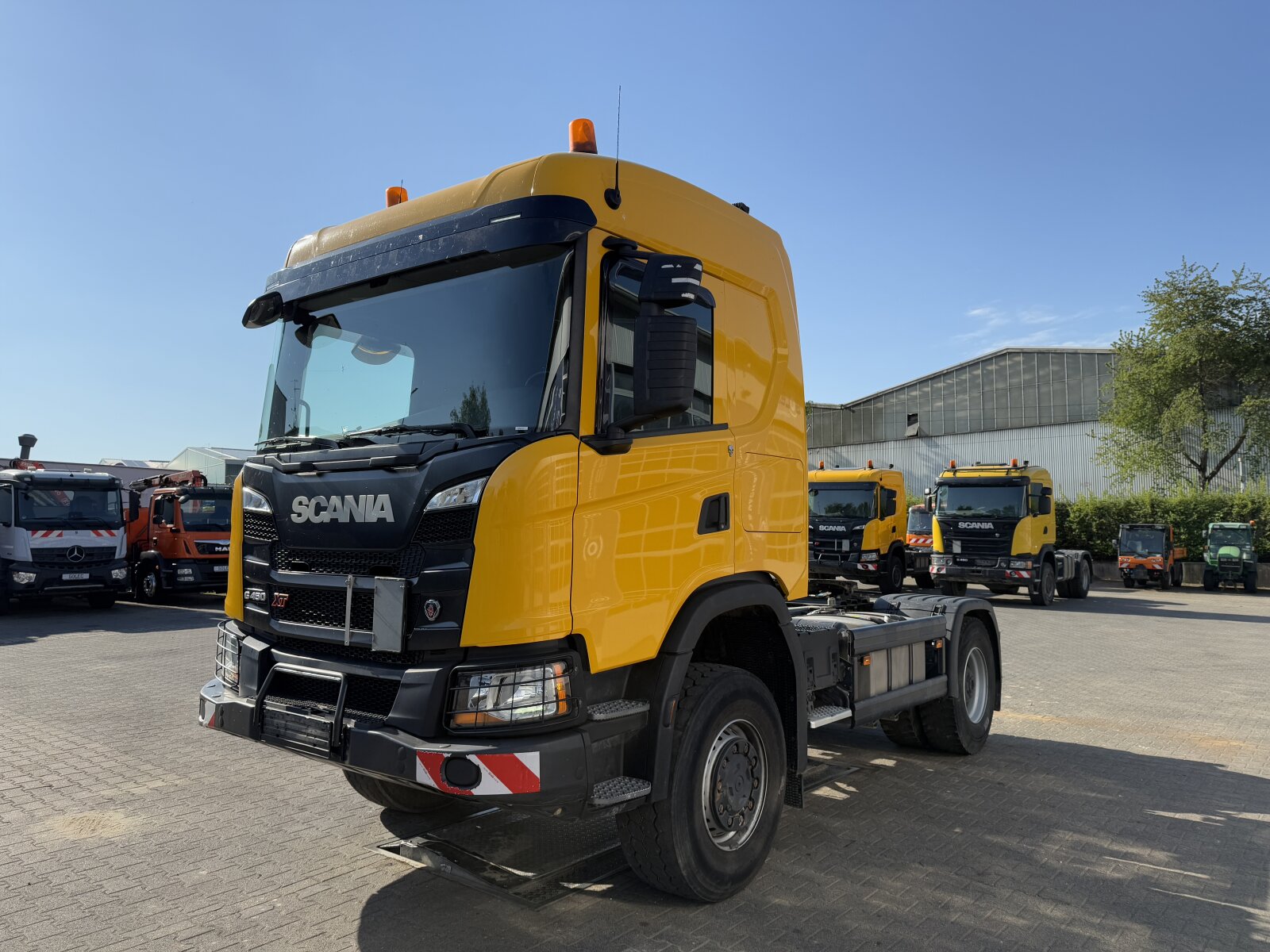 SCANIA G450 XT 4x4 EURO6 CIĄGNIK SIODŁOWY Z HYDRAULIKĄ WYWROTU