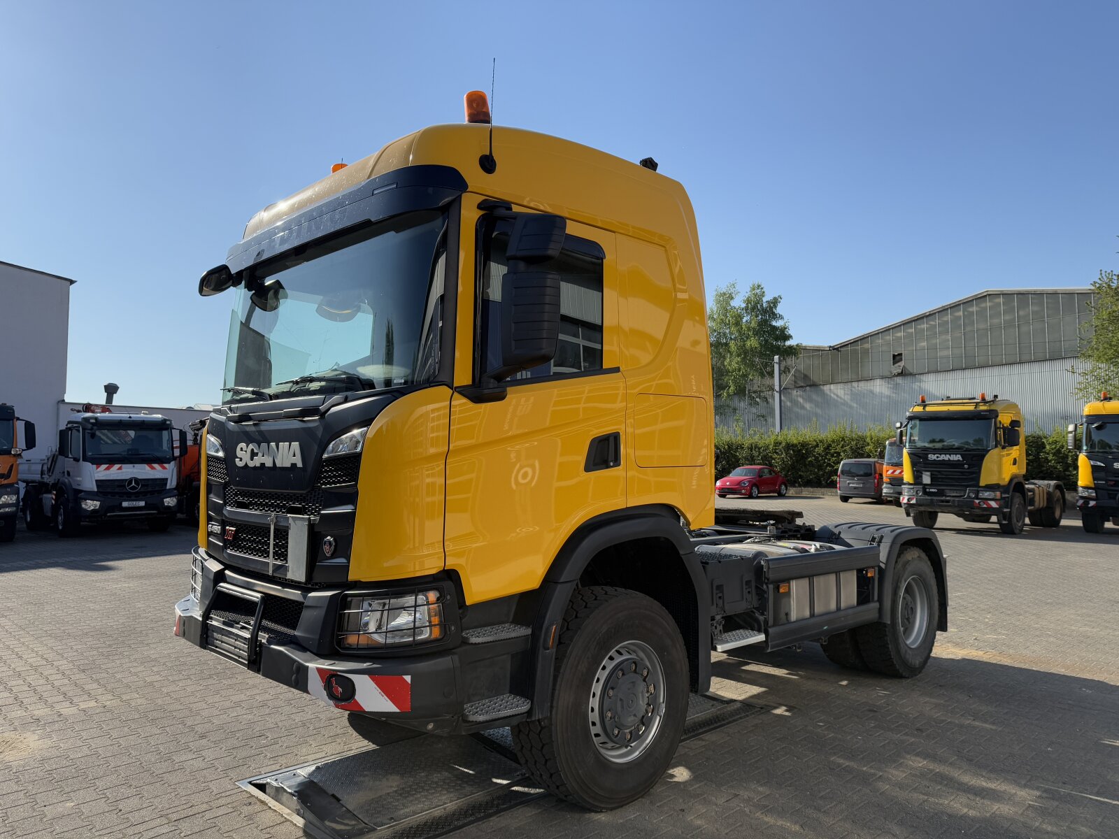 SCANIA G450 XT 4x4 EURO6 CIĄGNIK SIODŁOWY Z HYDRAULIKĄ WYWROTU