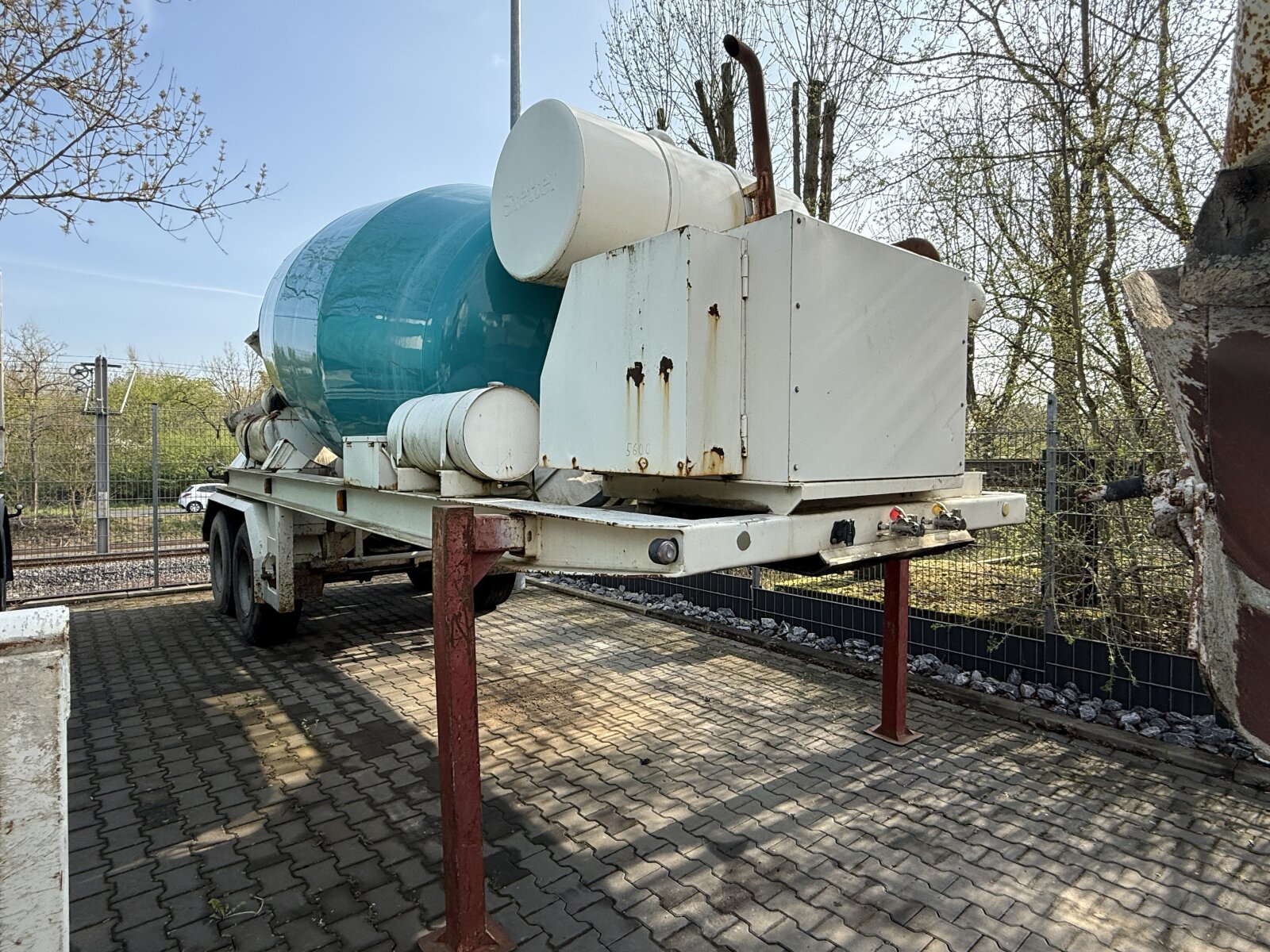 STETTER SAML18SH10 NACZEPA BETONOMIESZARKA