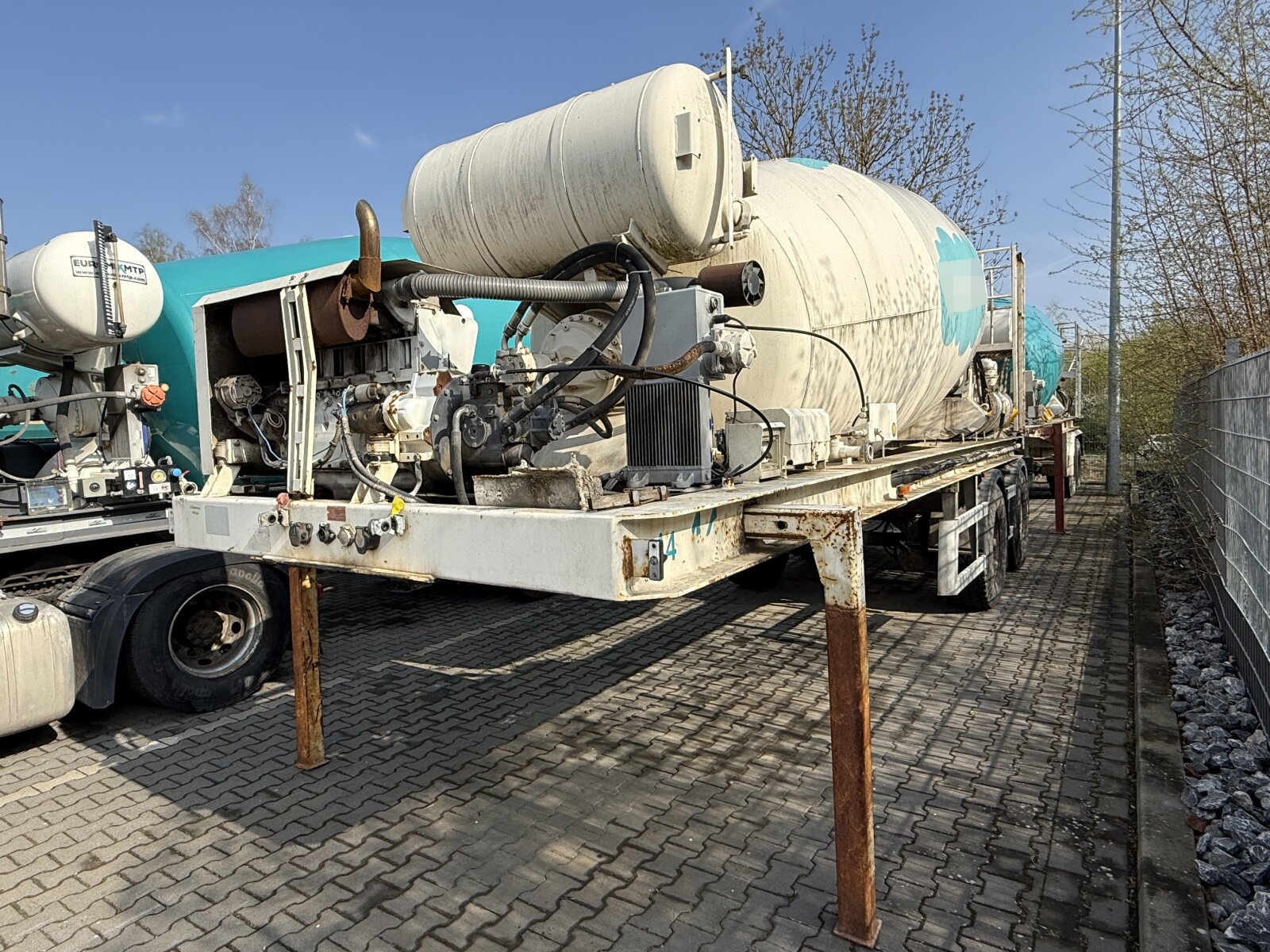INTERMIX 3A BMS 37 NACZEPA BETONOMIESZARKA