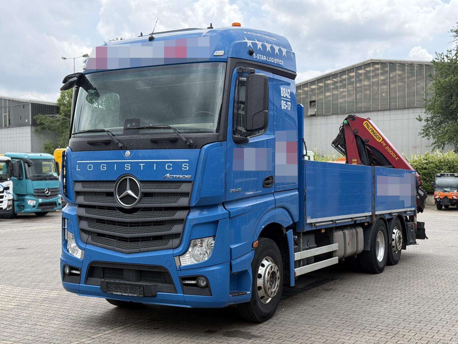 MB ACTROS 2545 6x2-4 EURO6 SKRZYNIA Z HDS PALFINGER PK20001