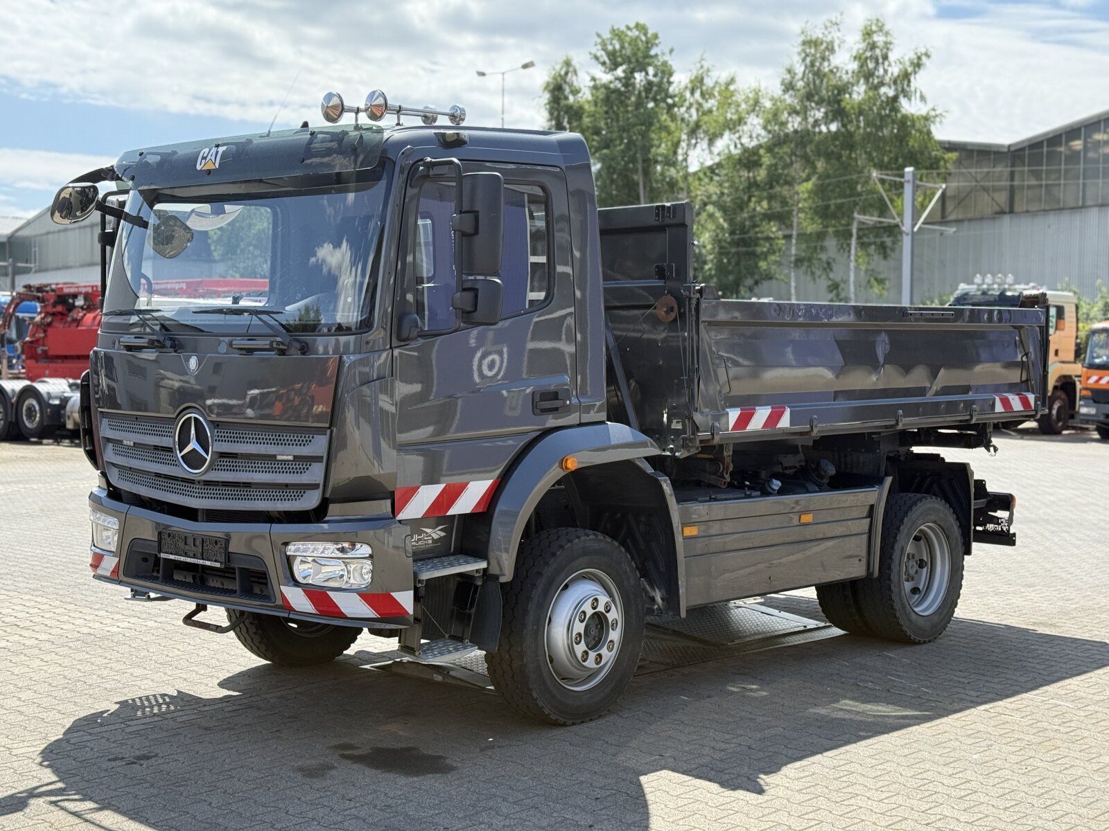 MB ATEGO 1530 4x4 EURO6 WYWROTKA TRÓJSTRONNA