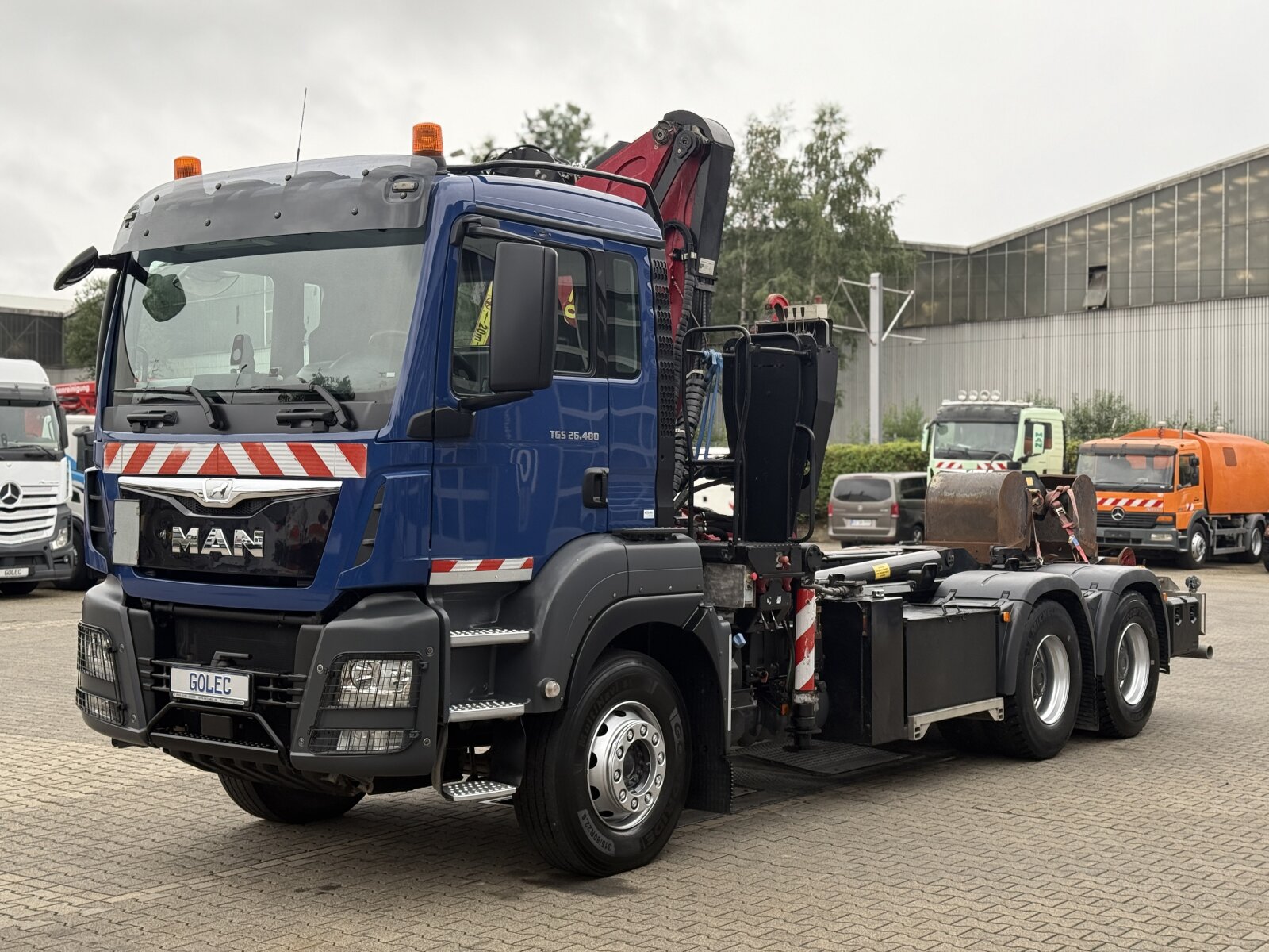 MAN TGS 28.480 6x4 EURO6|HAKOWIEC Z HDS
