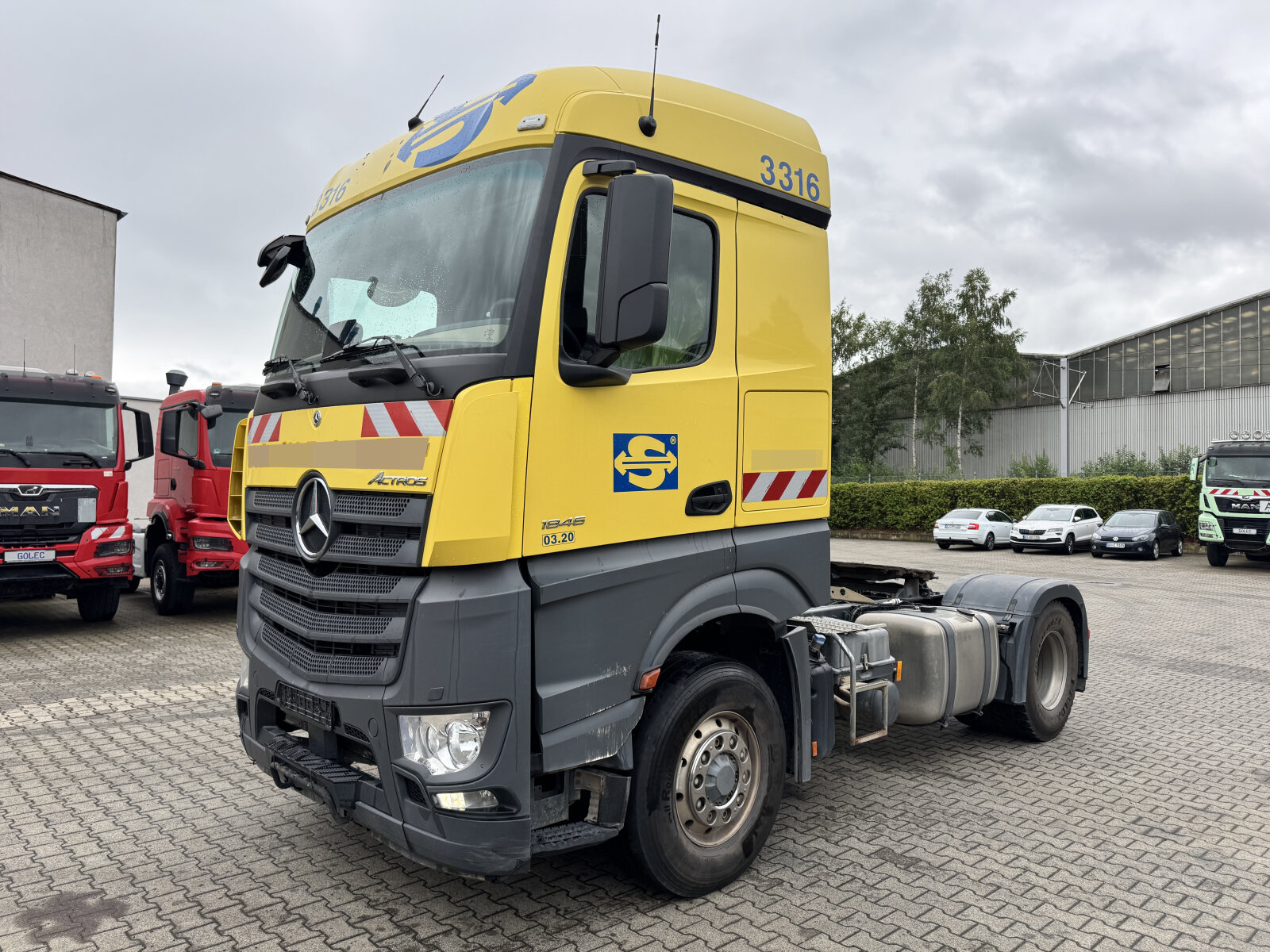 MB ACTROS 1846 4x4HAD EURO6 CIĄGNIK SIODŁOWY Z HYDRAULIKĄ WYWROTU