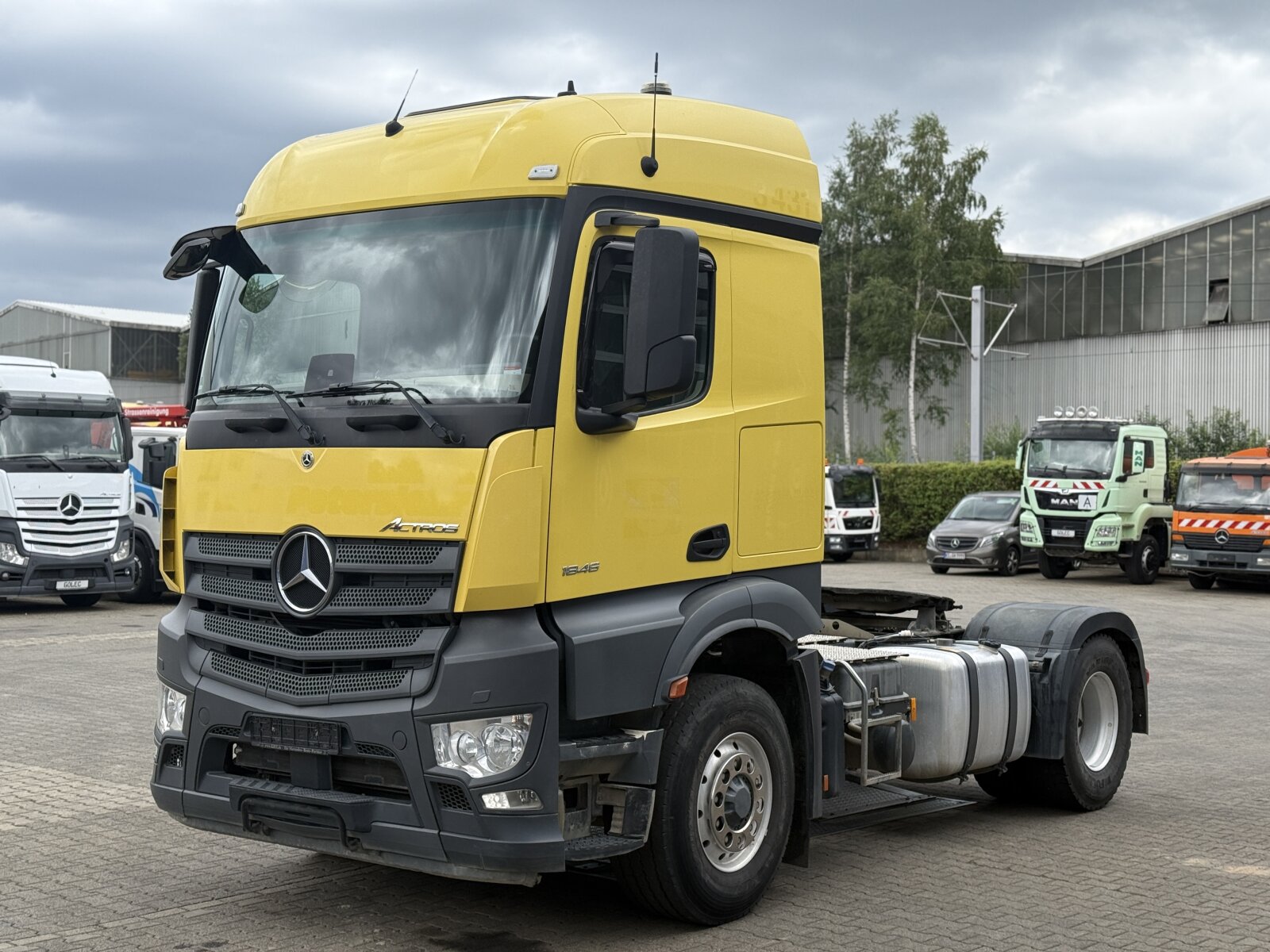 MB ACTROS 1846 4x4HAD EURO6|CIĄGNIK SIODŁOWY Z HYDRAULIKĄ WYWROTU