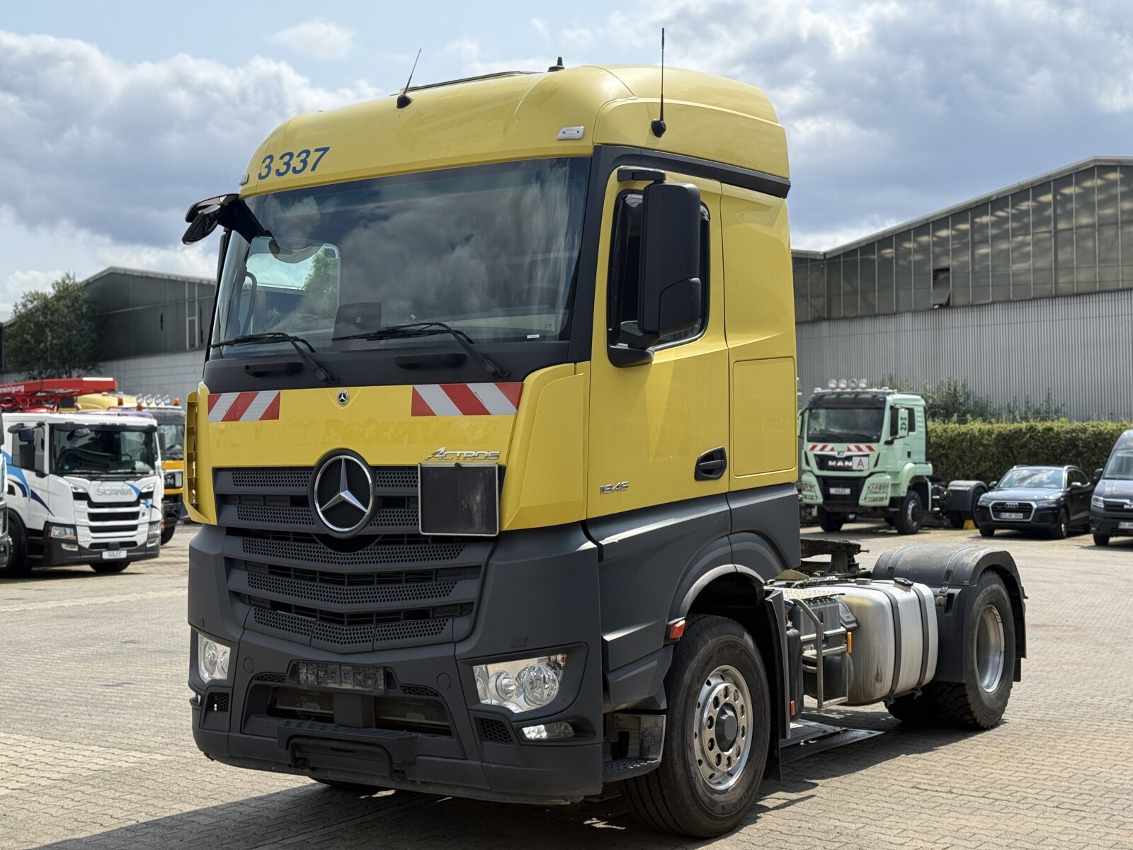 MB ACTROS 1846 4x4HAD EURO6 CIĄGNIK SIODŁOWY Z HYDRAULIKĄ WYWROTU