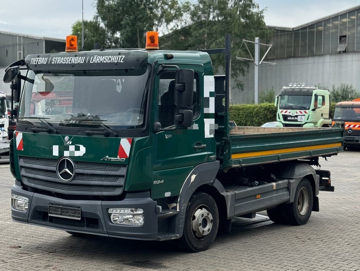 MB ATEGO 824 4x2 BB EURO6 WYWROTKA TRÓJSTRONNA MEILLER