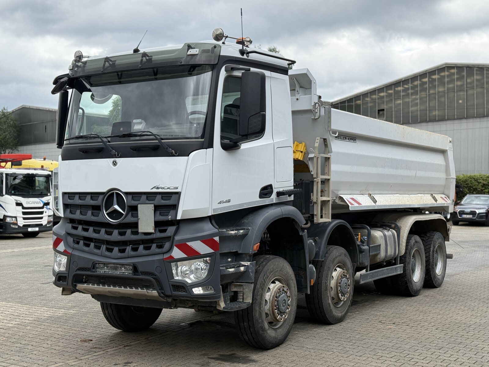MB AROCS 4145 8x8 EURO6 WYWROTKA MEILLER