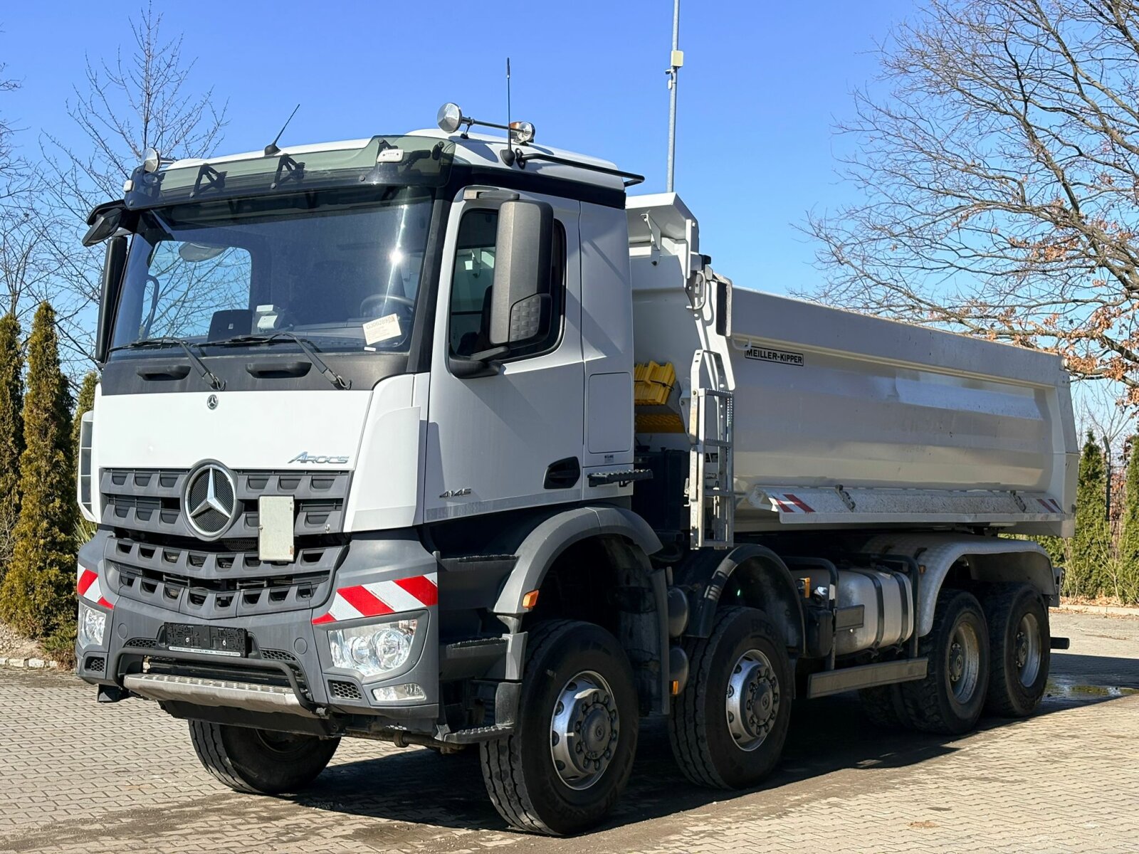 MB AROCS 4145 8x8 EURO6 WYWROTKA MEILLER