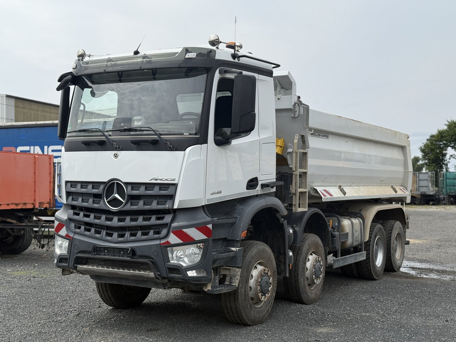 MB AROCS 4145 8x8 EURO6 WYWROTKA MEILLER
