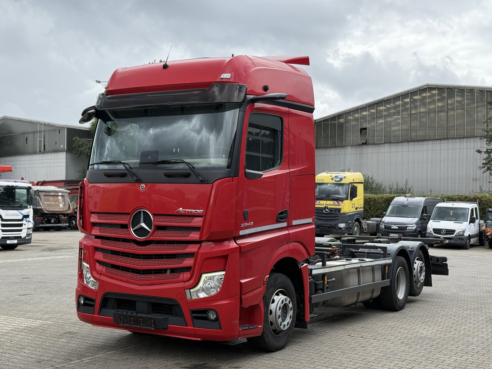 MB ACTROS 2543 6x2 EURO6 PODWOZIE BDF