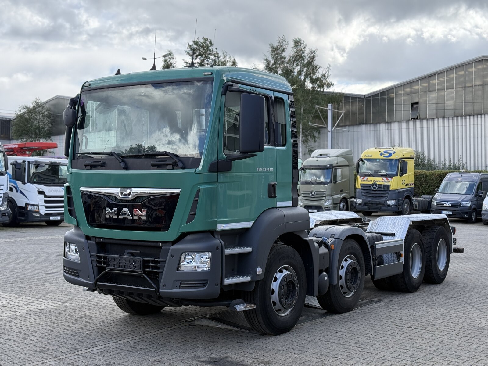 MAN TGS 35.420 8x4 EURO6 PODWOZIE BETONOMIESZARKI