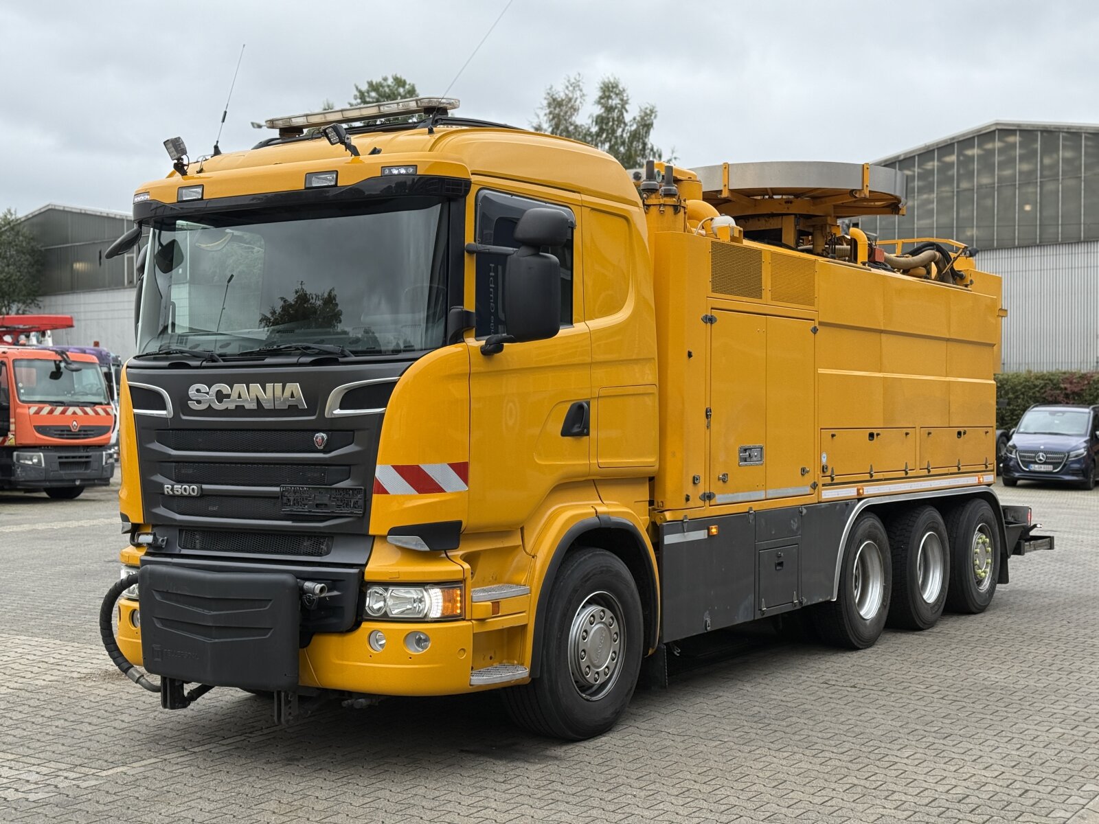 SCANIA R500 8x4 EURO5 WUKO MULLER CM F 170 KT
