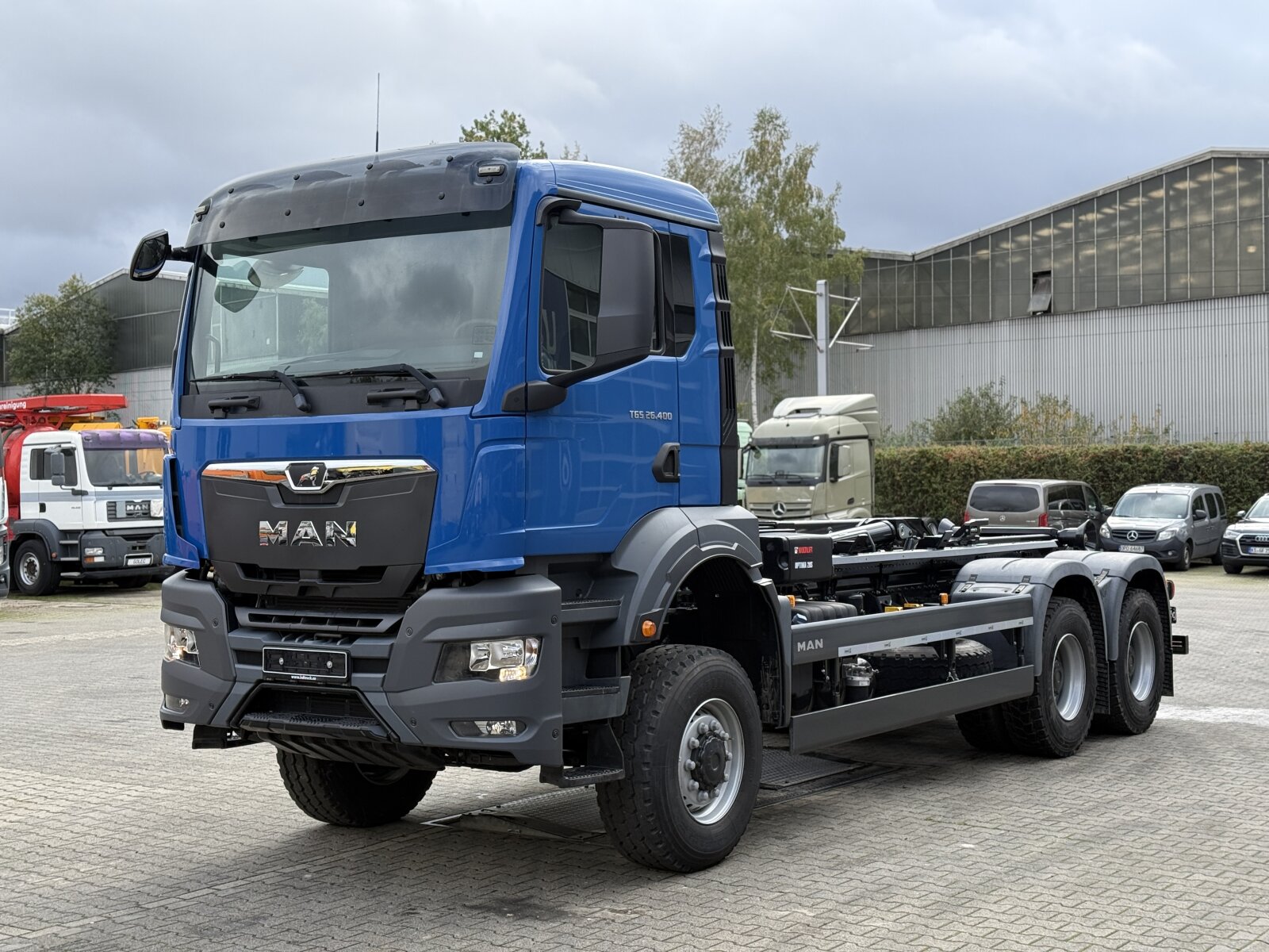 MAN TGS 26.400 6x6 EURO6|HAKOWIEC HIAB OPTIMA 20S