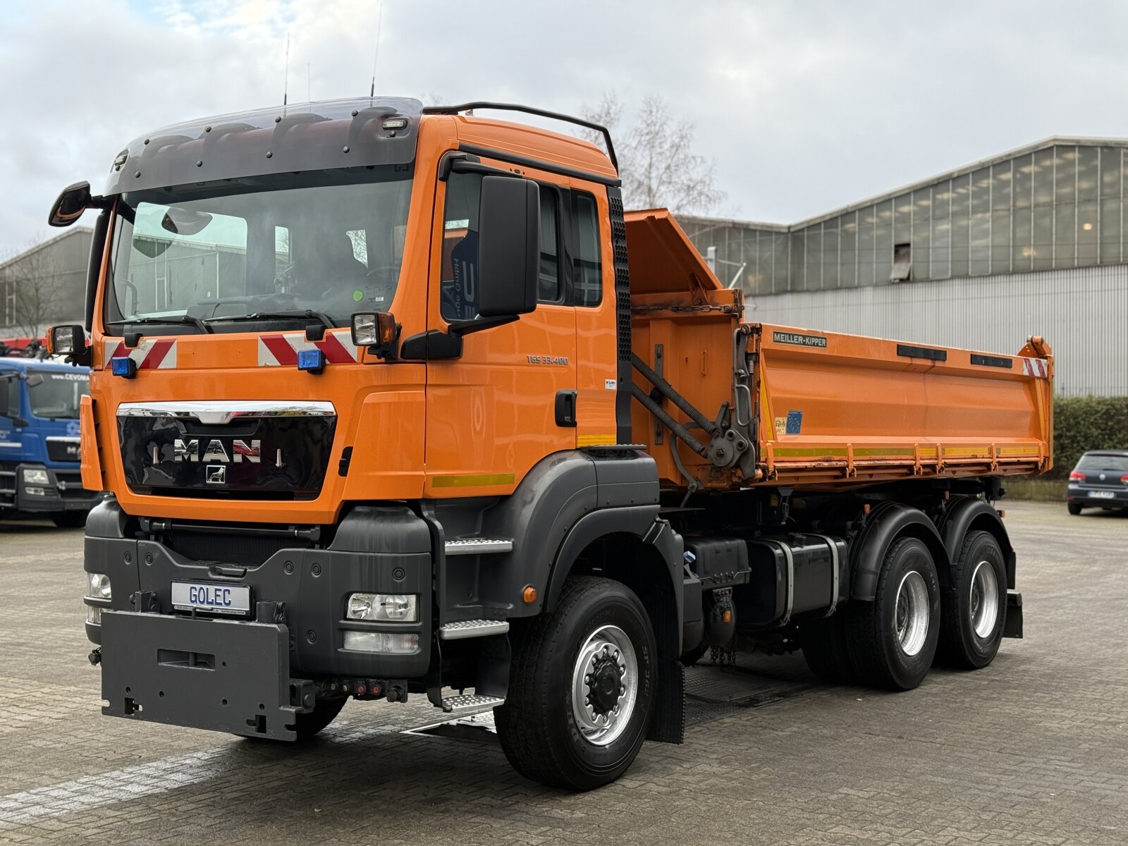 MAN TGS 33.400 6x6 EURO5 WYWROTKA TRÓJSTRONNA Z CZOŁOWNICĄ