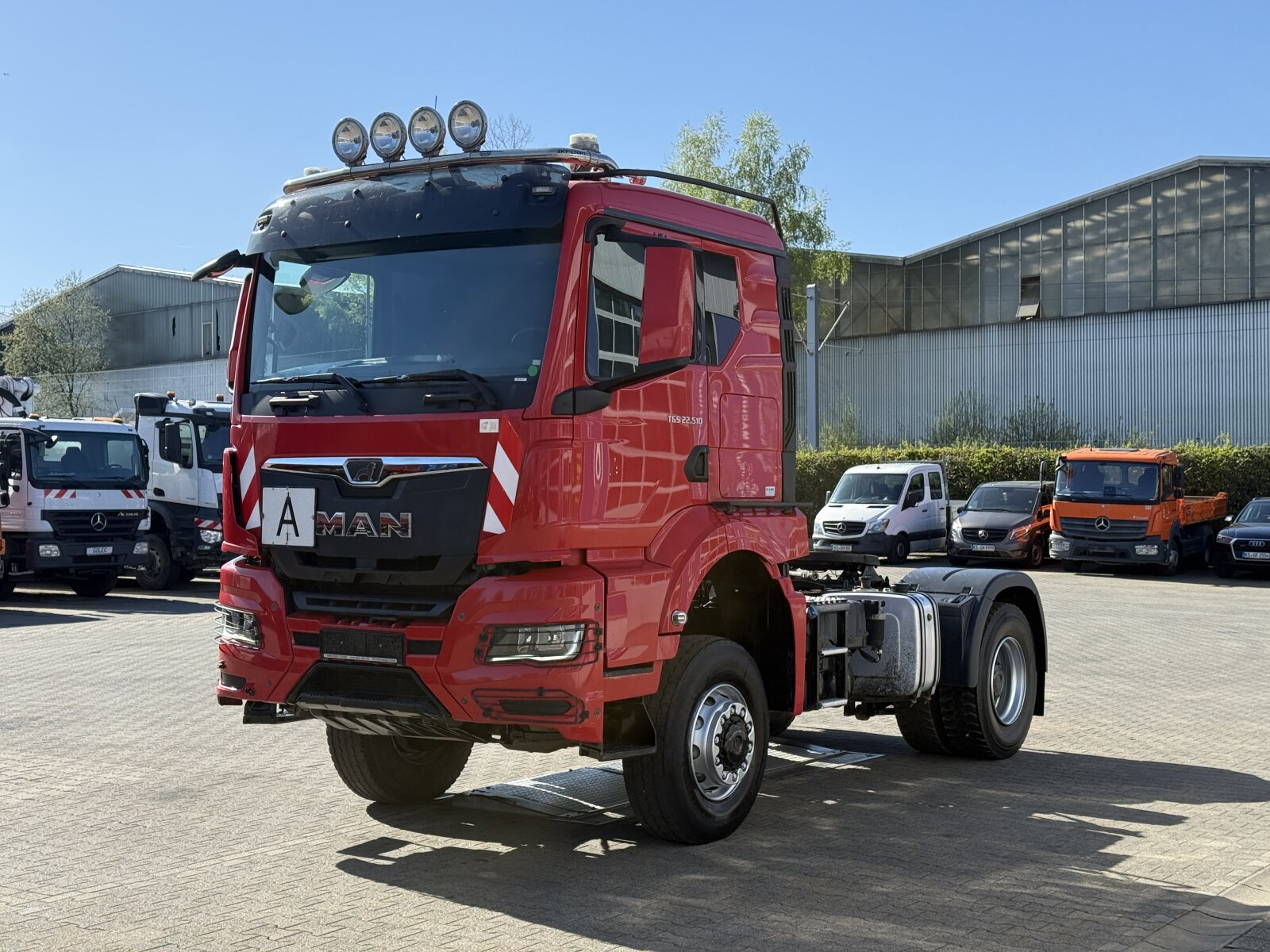 MAN TGS 18.510 4x4 EURO6 CIĄGNIK SIODŁOWY Z HYDRAULIKĄ WYWROTU