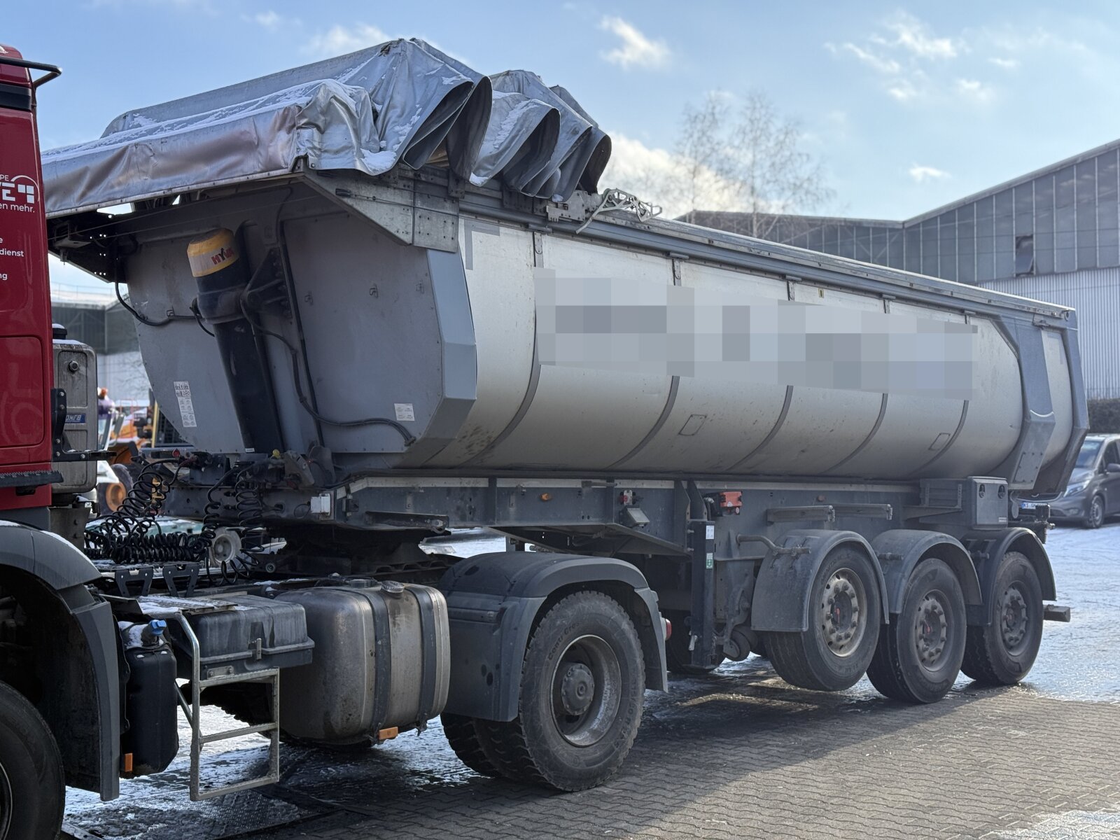 SCHWARZMÜLLER SK SM 5198|NACZEPA WYWROTKA IZOTERMA