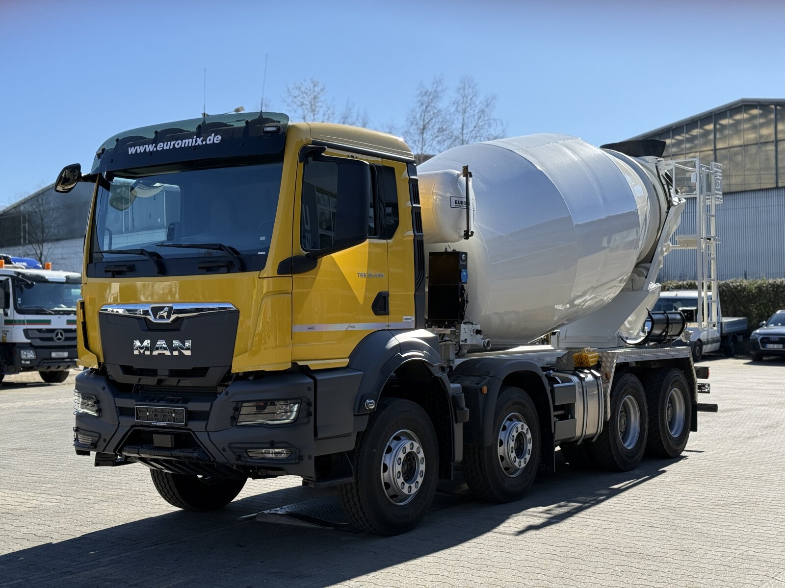 MAN TGS 35.440 8x4 BB CH BETONOMIESZARKA EUROMIX 10m3