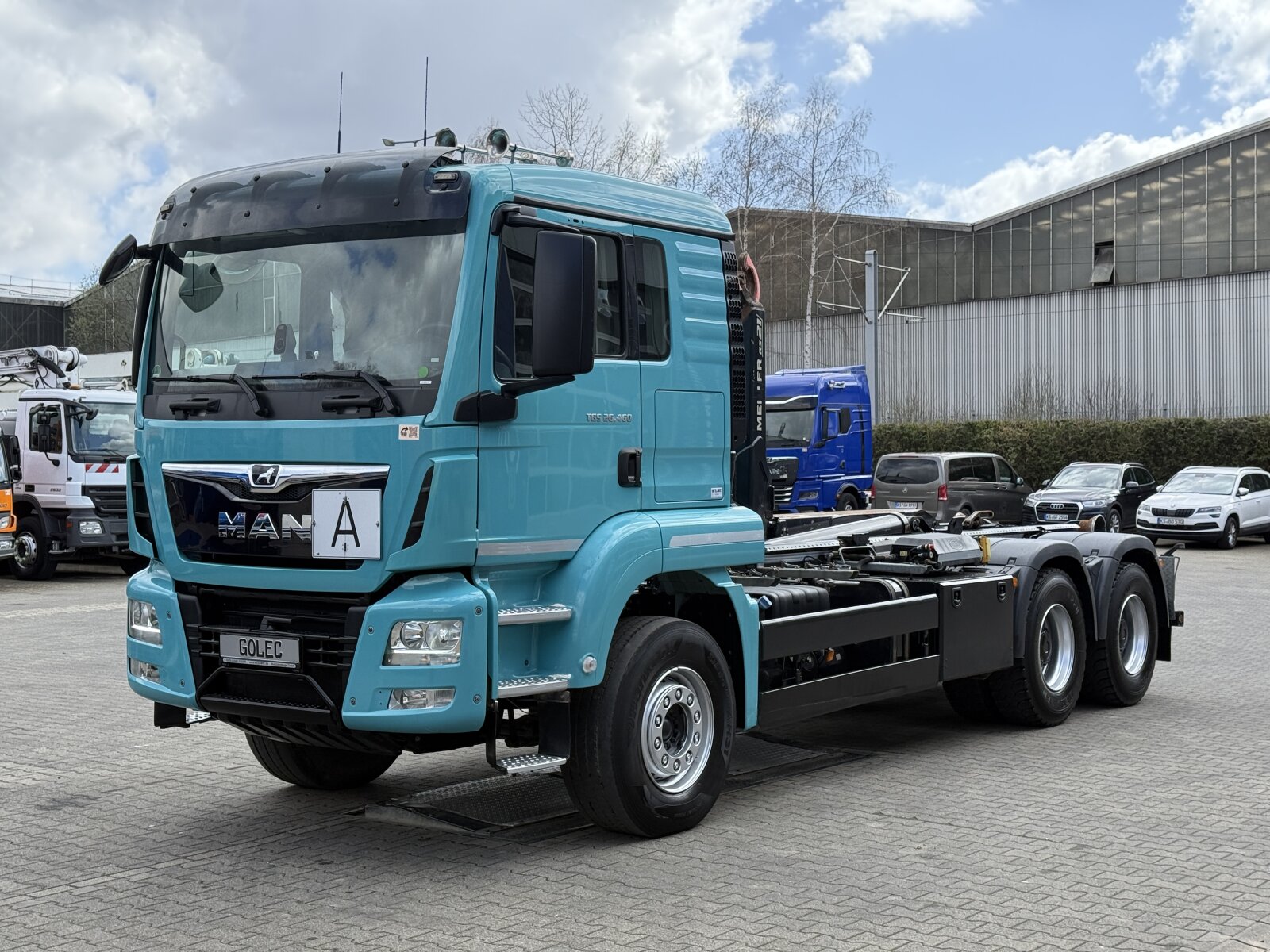 MAN TGS 26.460 6x4 BB HAKOWIEC MEILLER RS 21.65