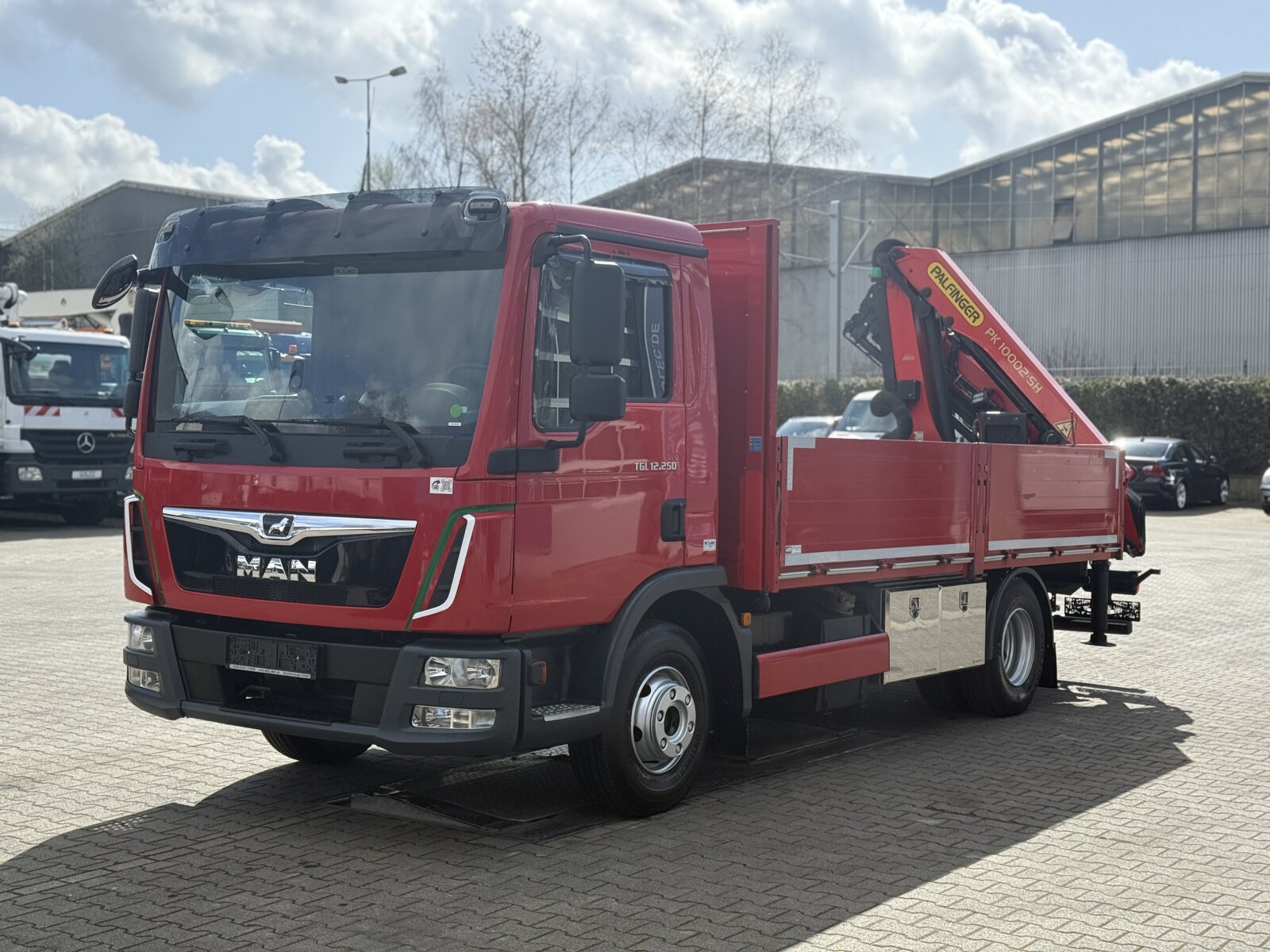 MAN TGL 12.250 4x2 EURO6 SKRZYNIA OTWARTA Z HDS PK10002-SH